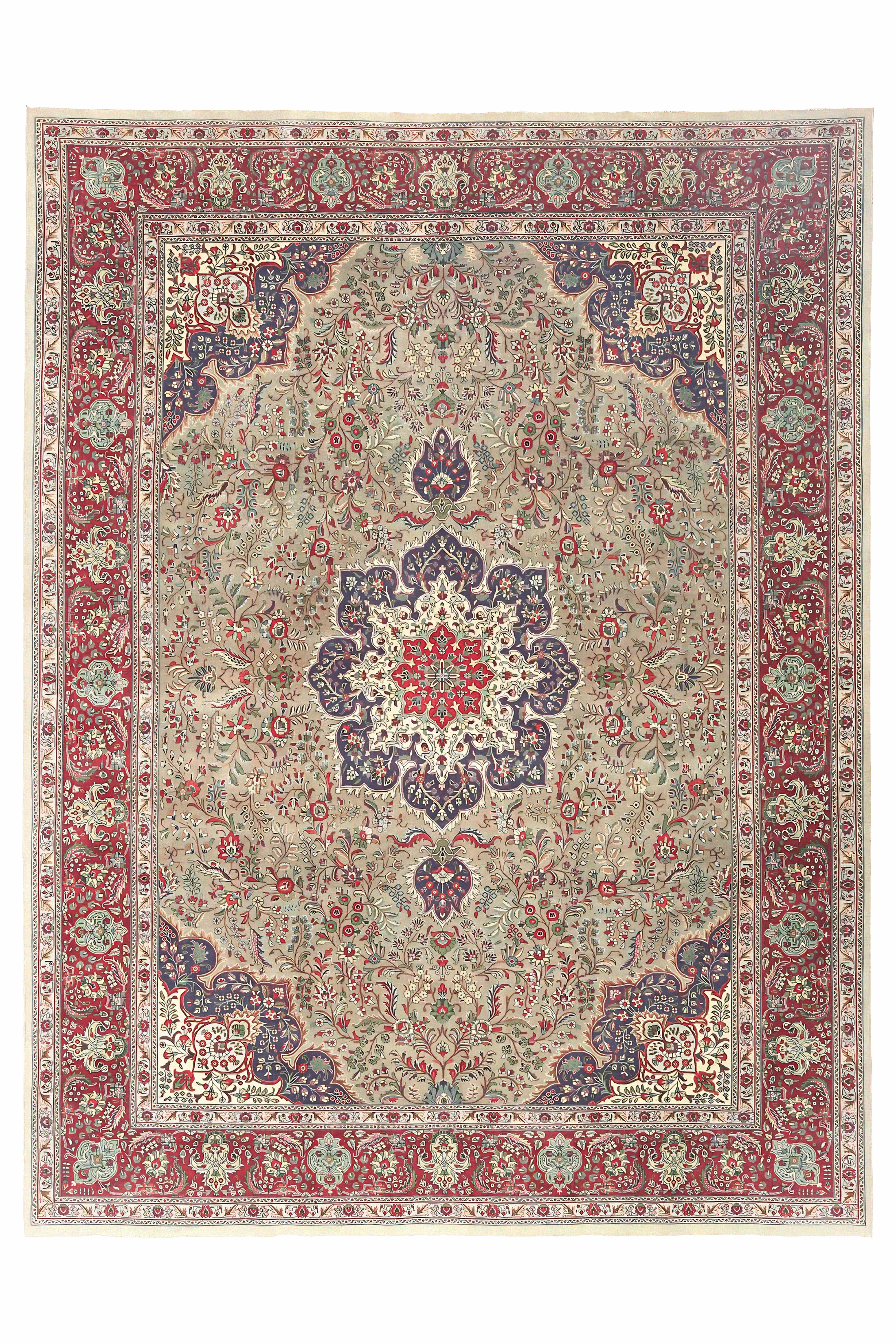 Persian Tabriz Traditional Rug 97181