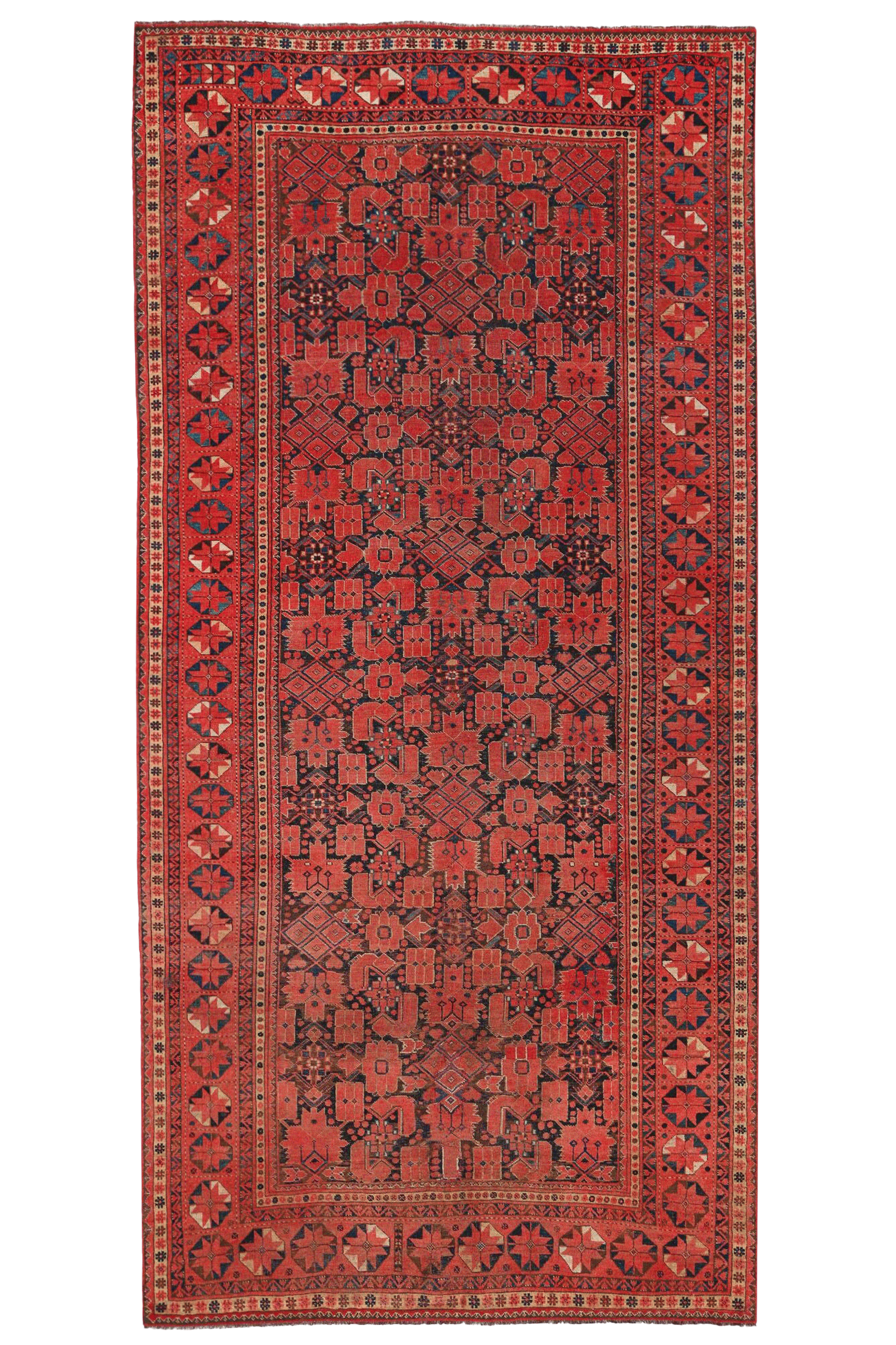 Antique Persian Traditional Rug 97186