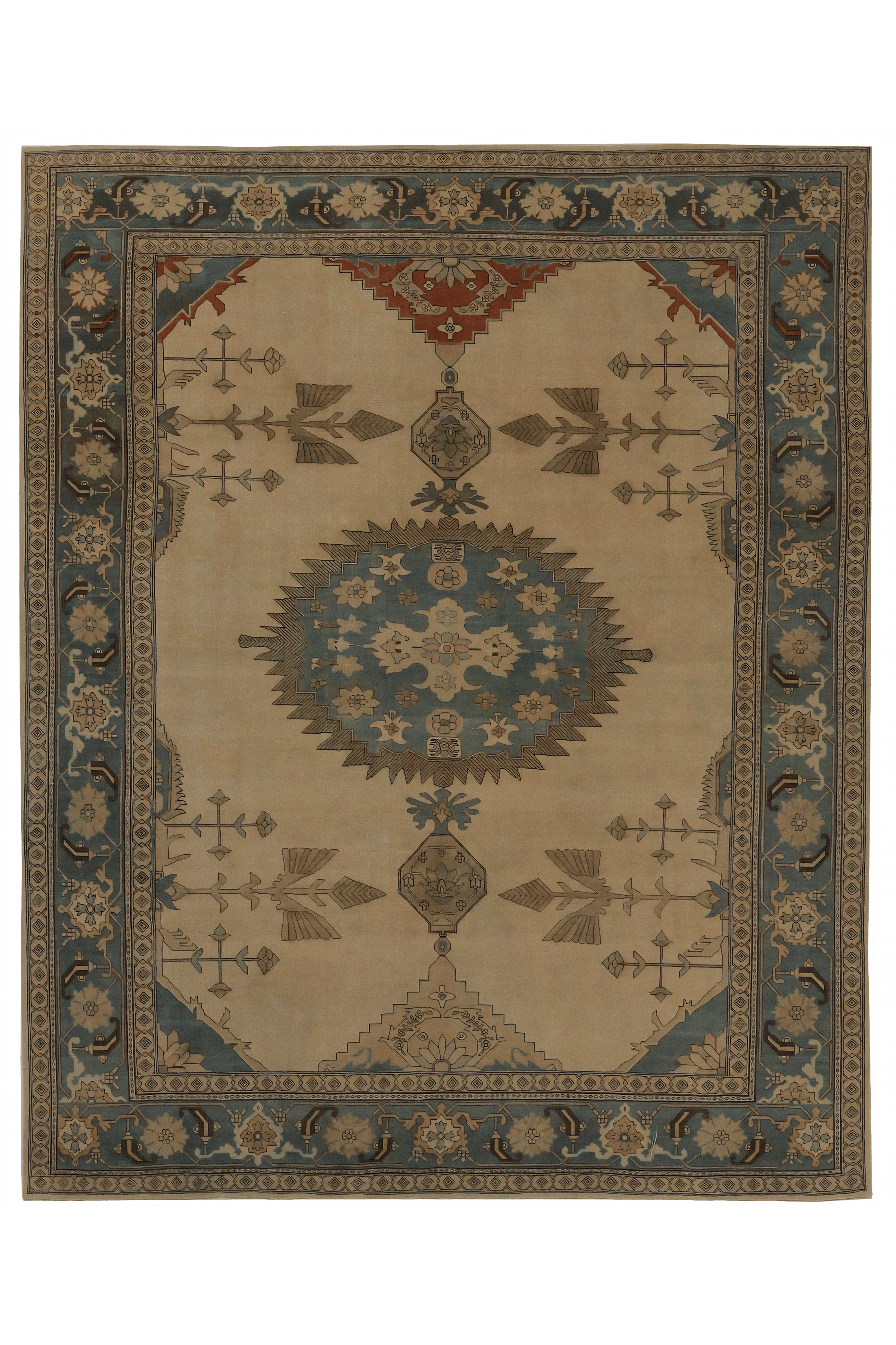 Persian Heriz Traditional Rug 97199