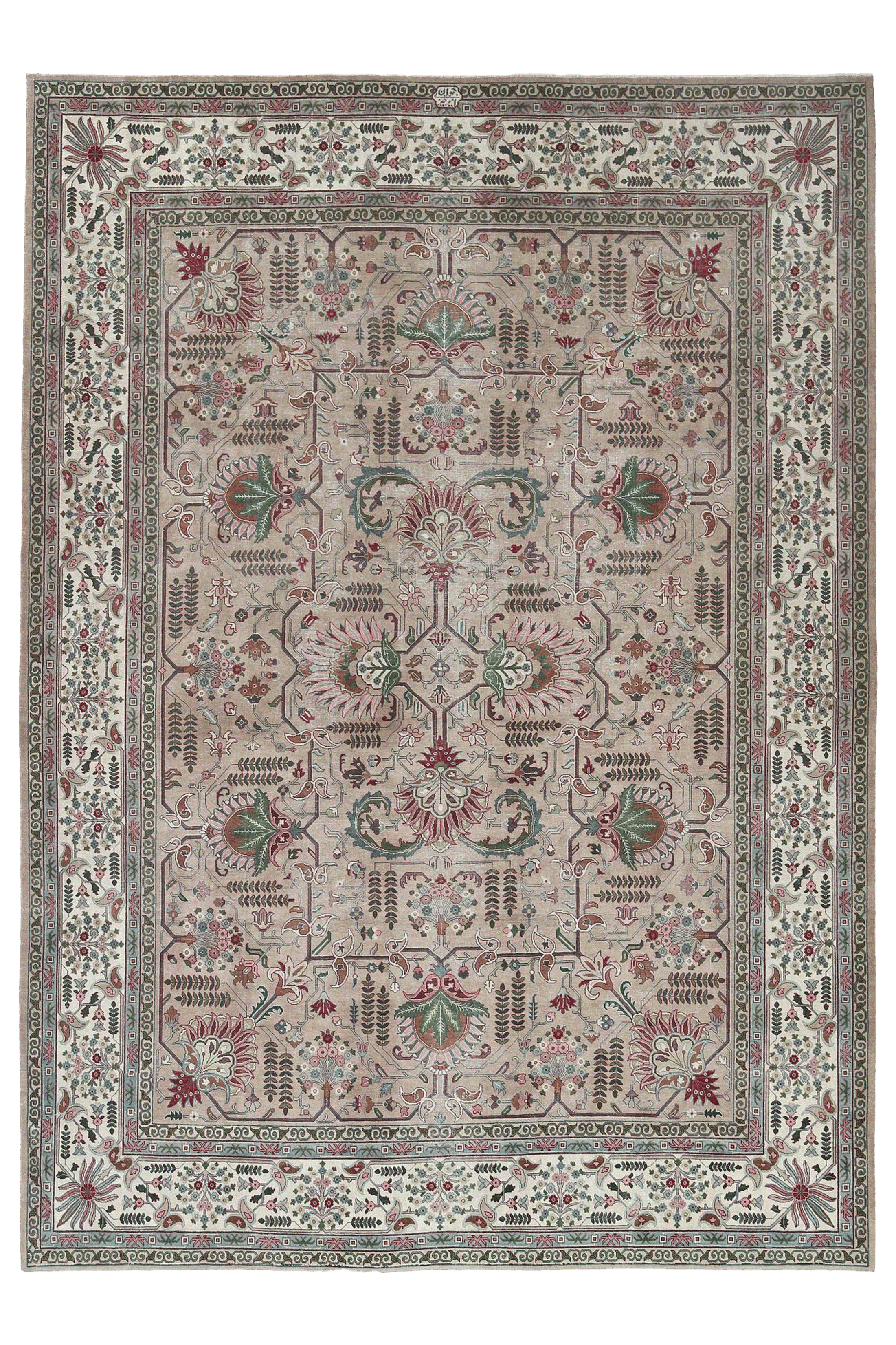 Persian Tabriz Traditional Rug 97201