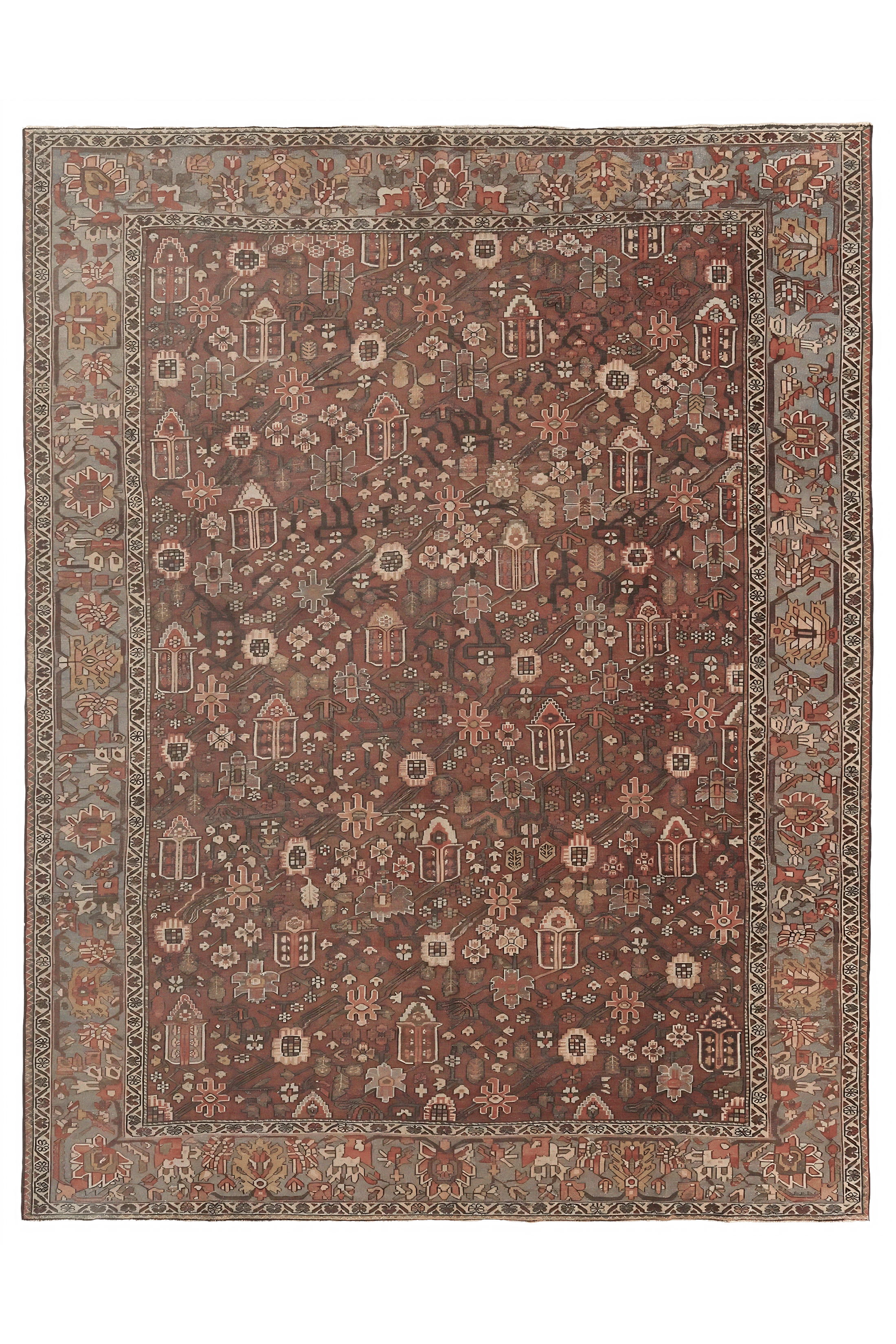 Persian Bakhtiar Traditional Rug 97202