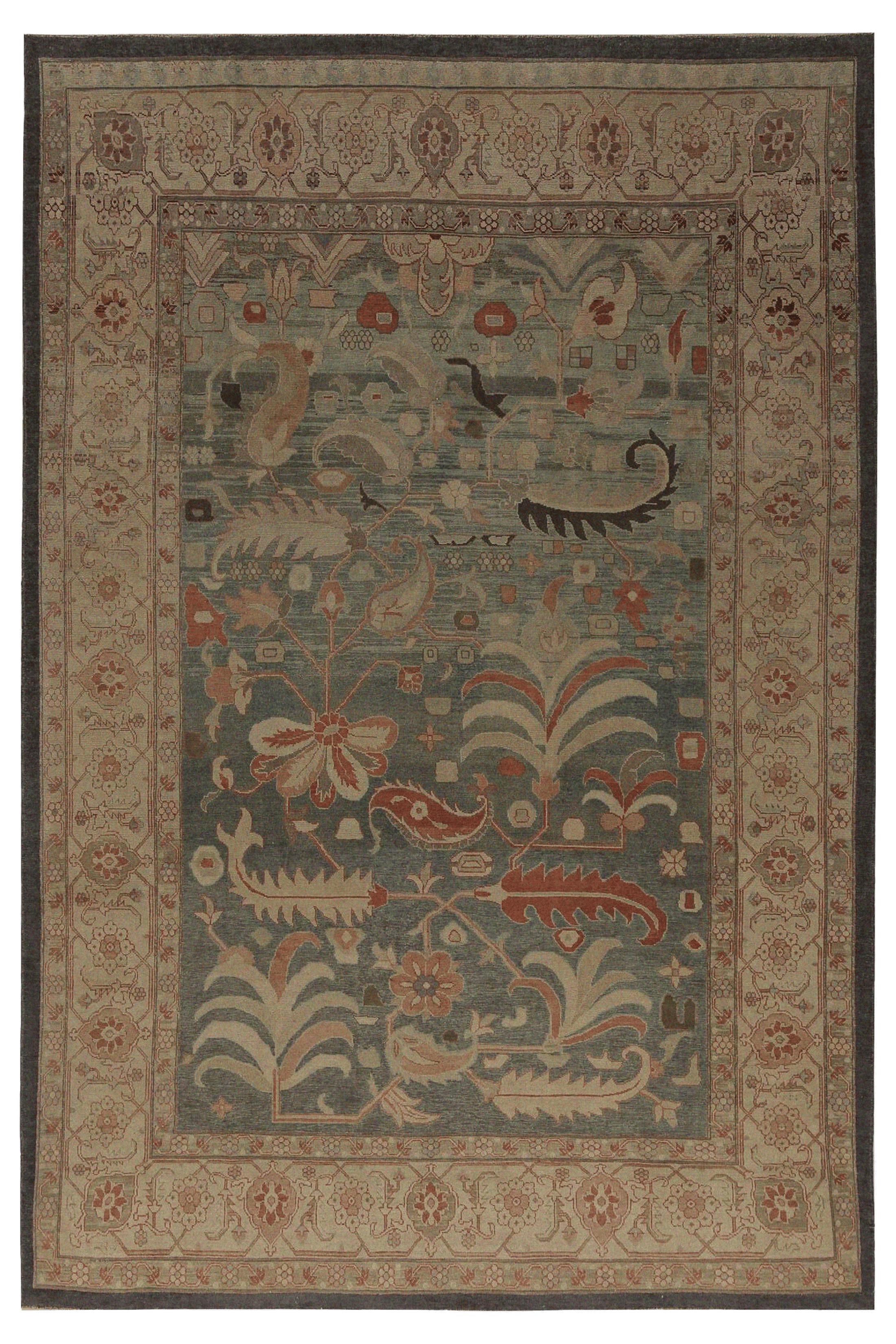 Persian Heriz Traditional Rug 97206