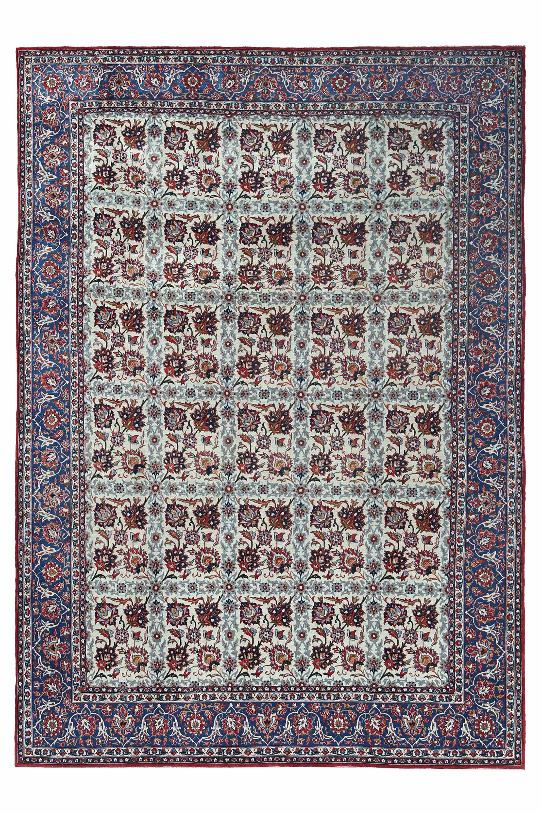 Persian Isfahan Traditional Rug 97211