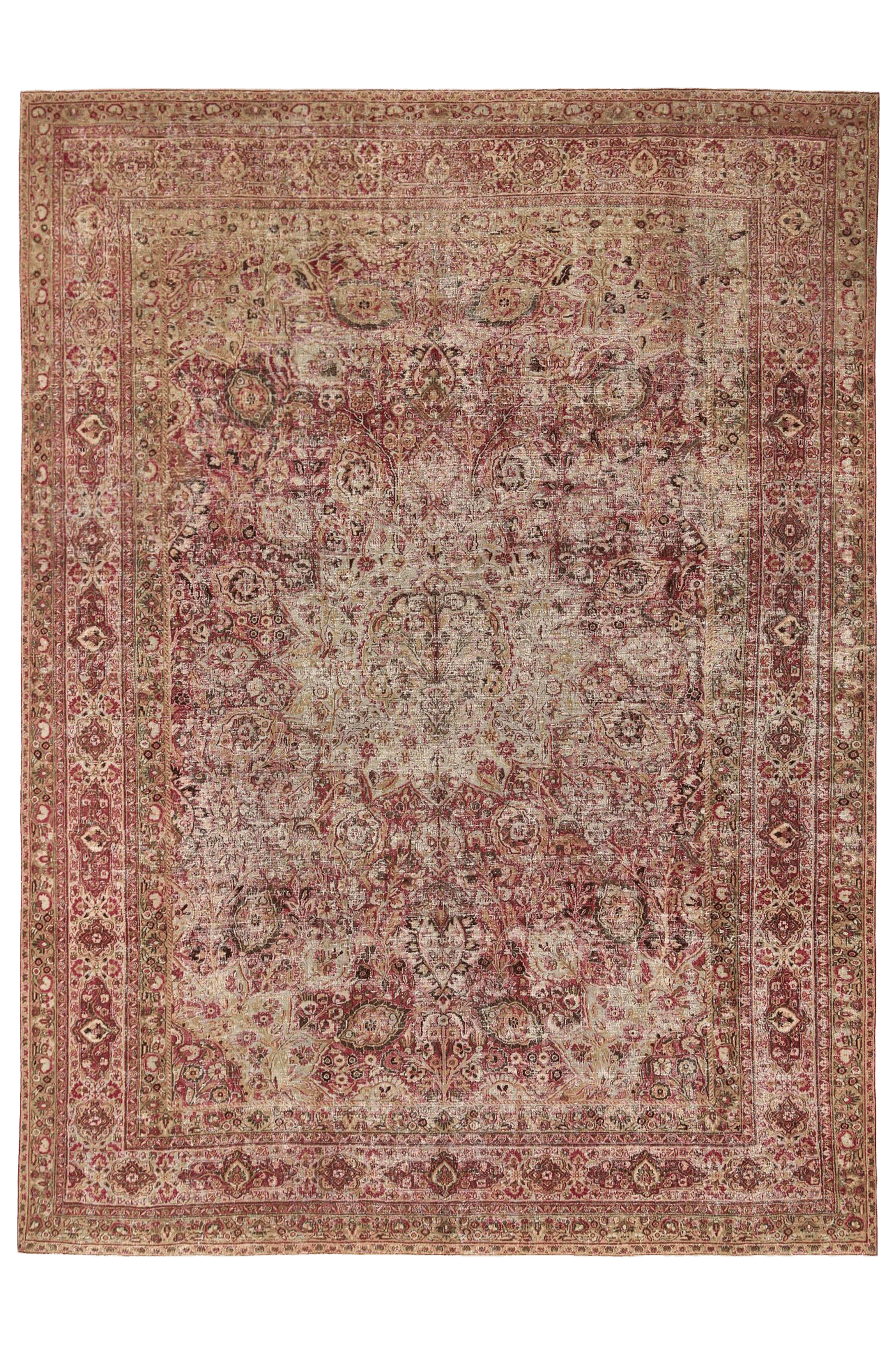 Persian Mashad Traditional Rug 97215
