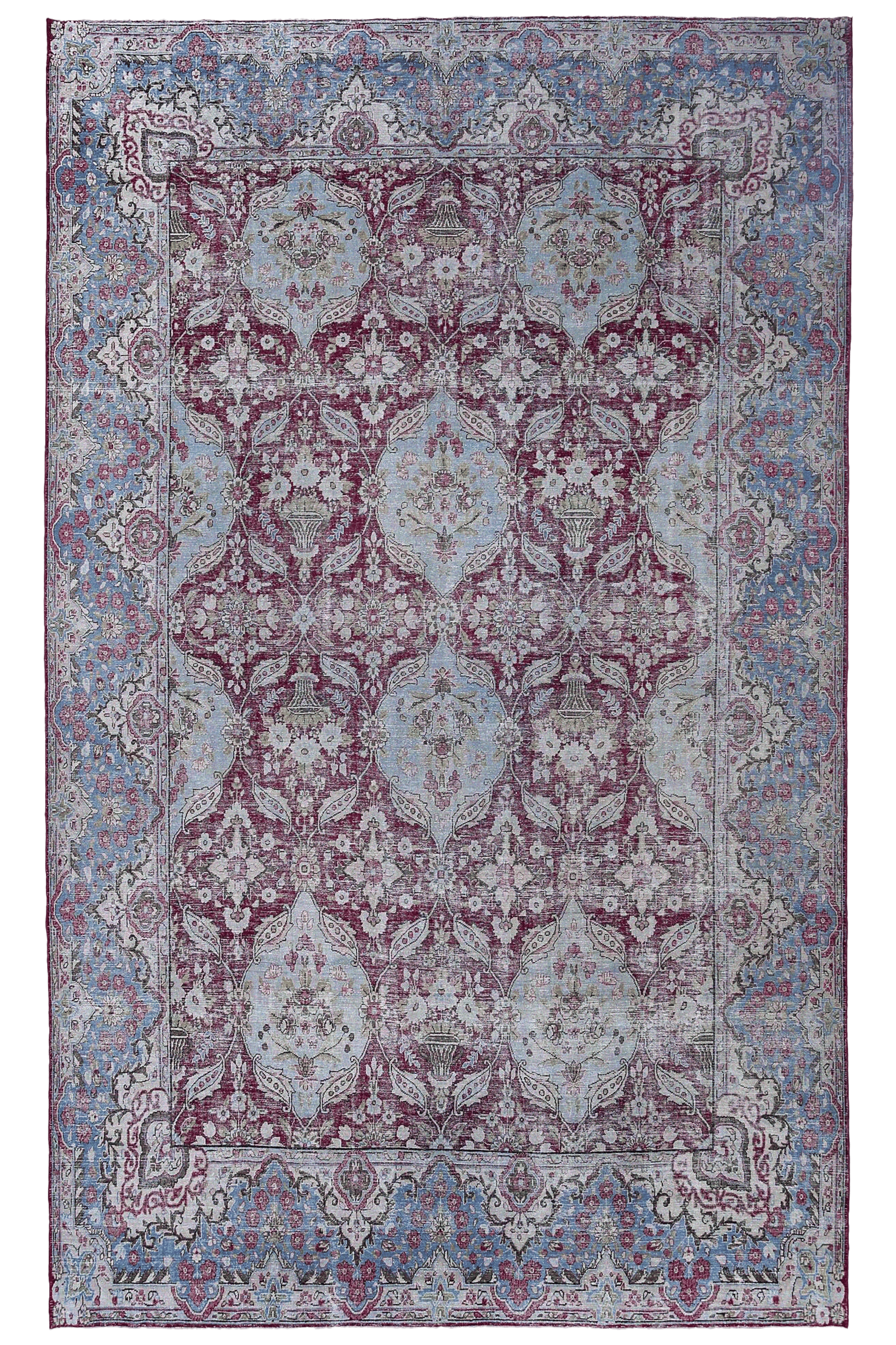 Persian Yazd Traditional Rug 97225