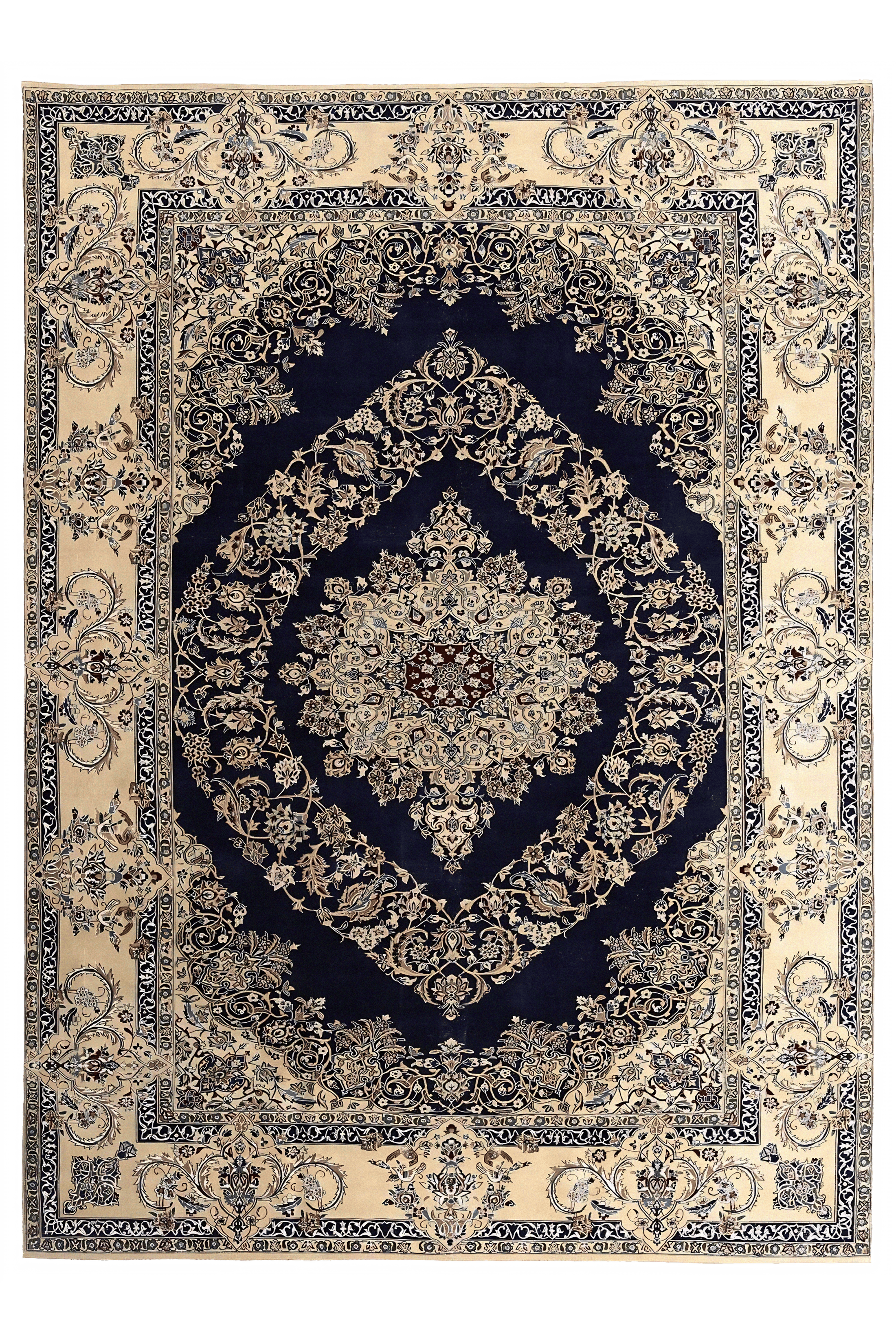 Persian Nain Traditional Rug 97227