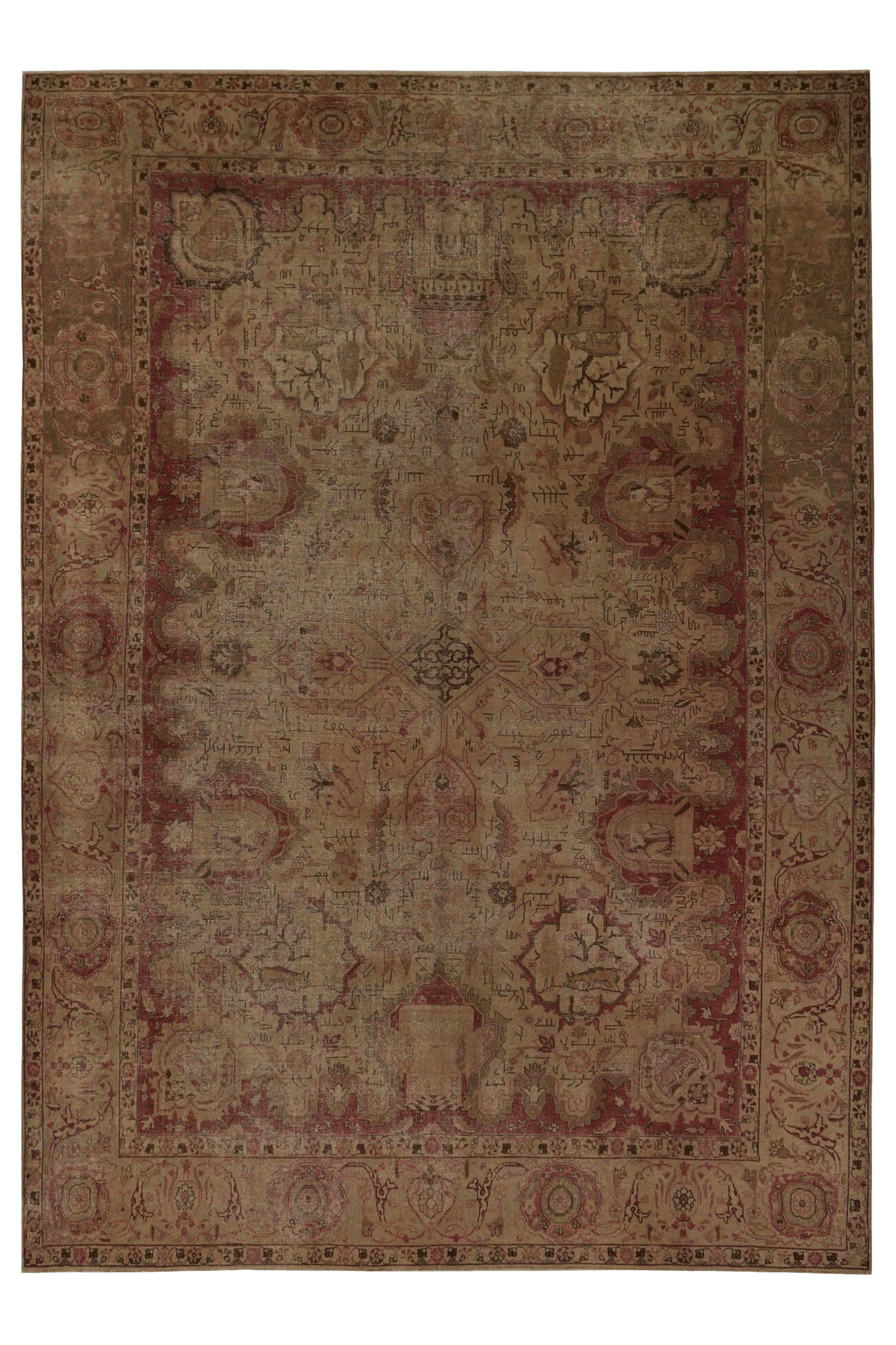 Persian Tabriz Traditional Rug 97231