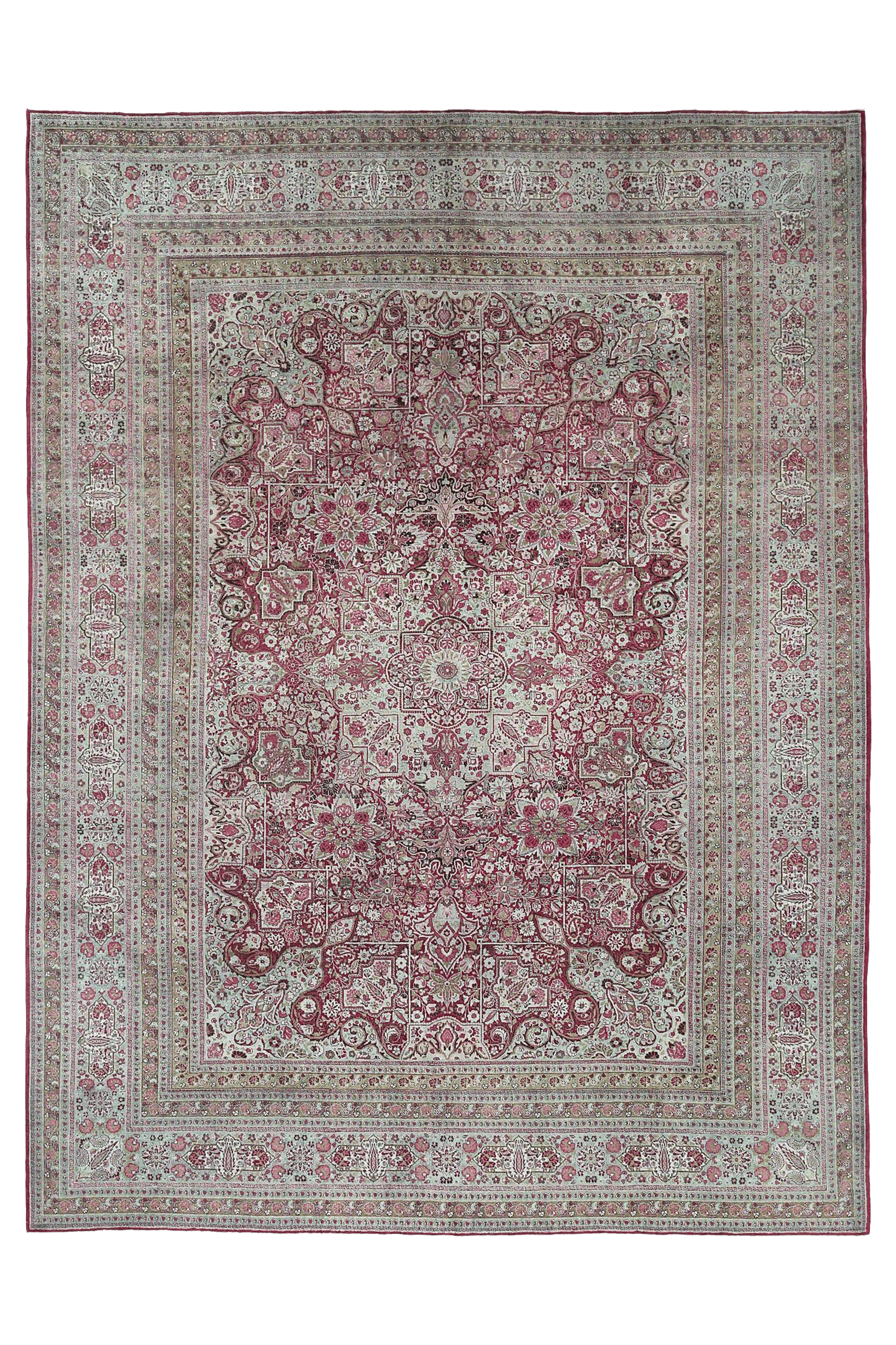 Persian Mashad Traditional Rug 97232