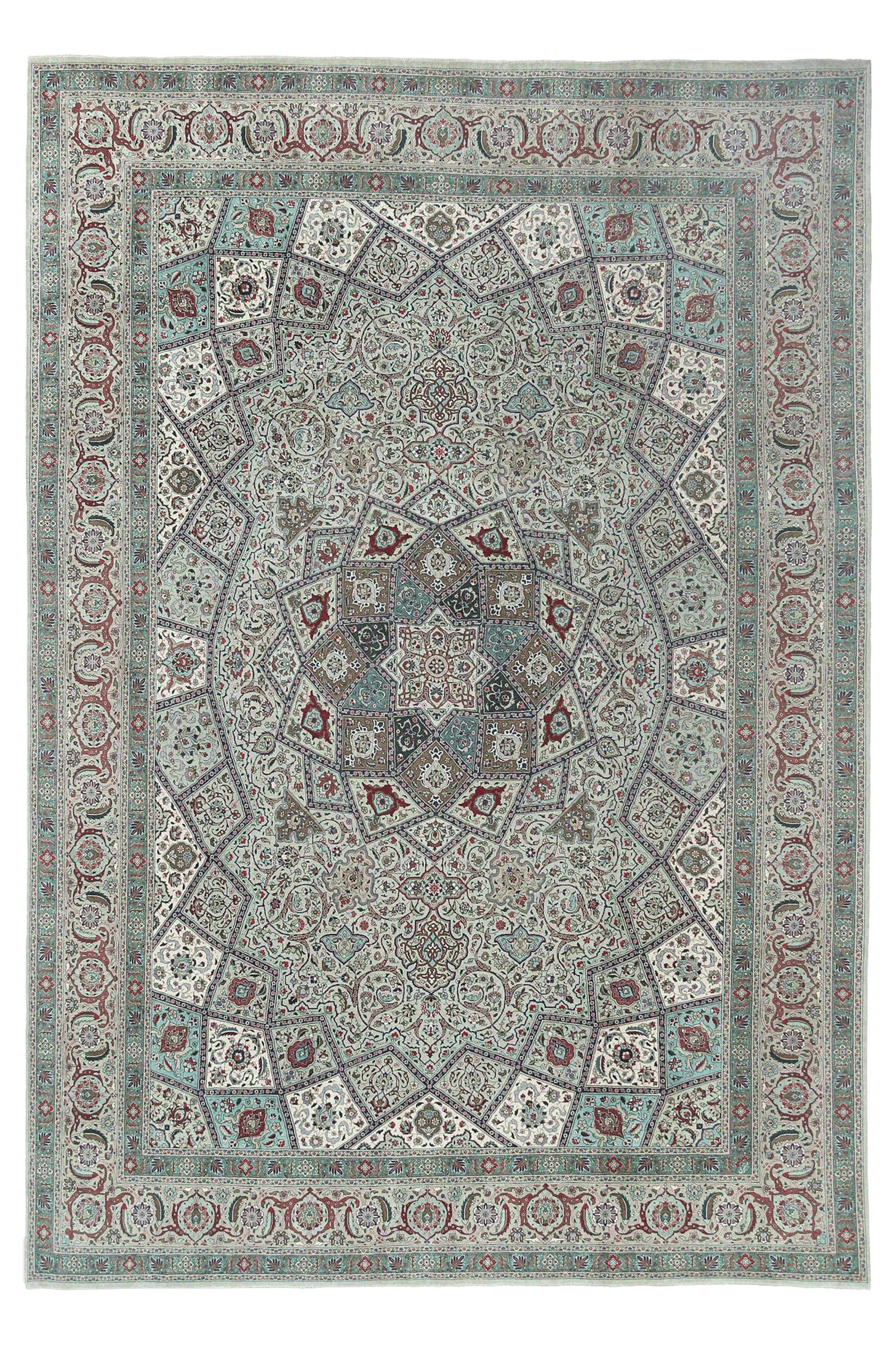 Persian Tabriz Traditional Rug 97235