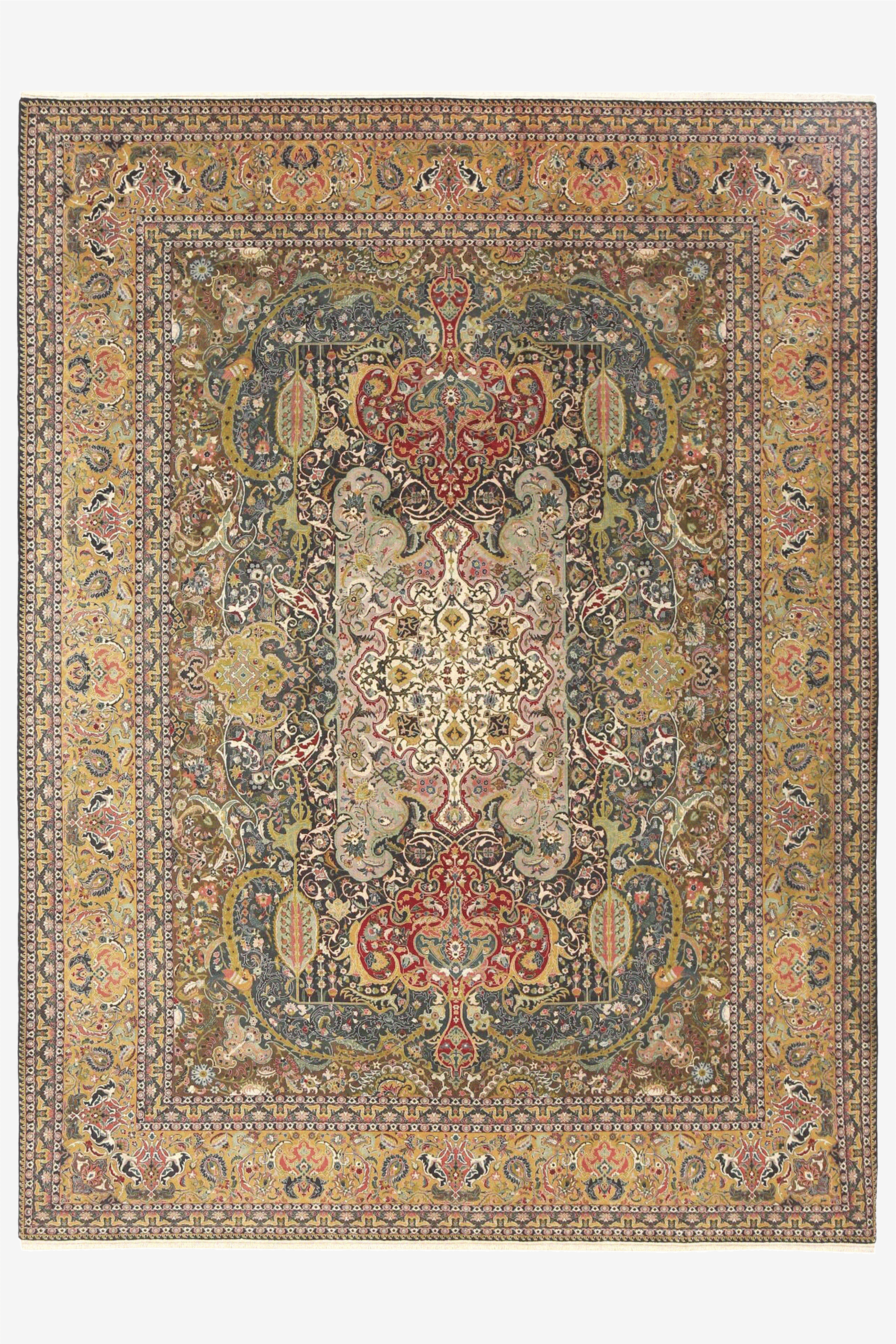 Persian Tabriz Traditional Rug 97242
