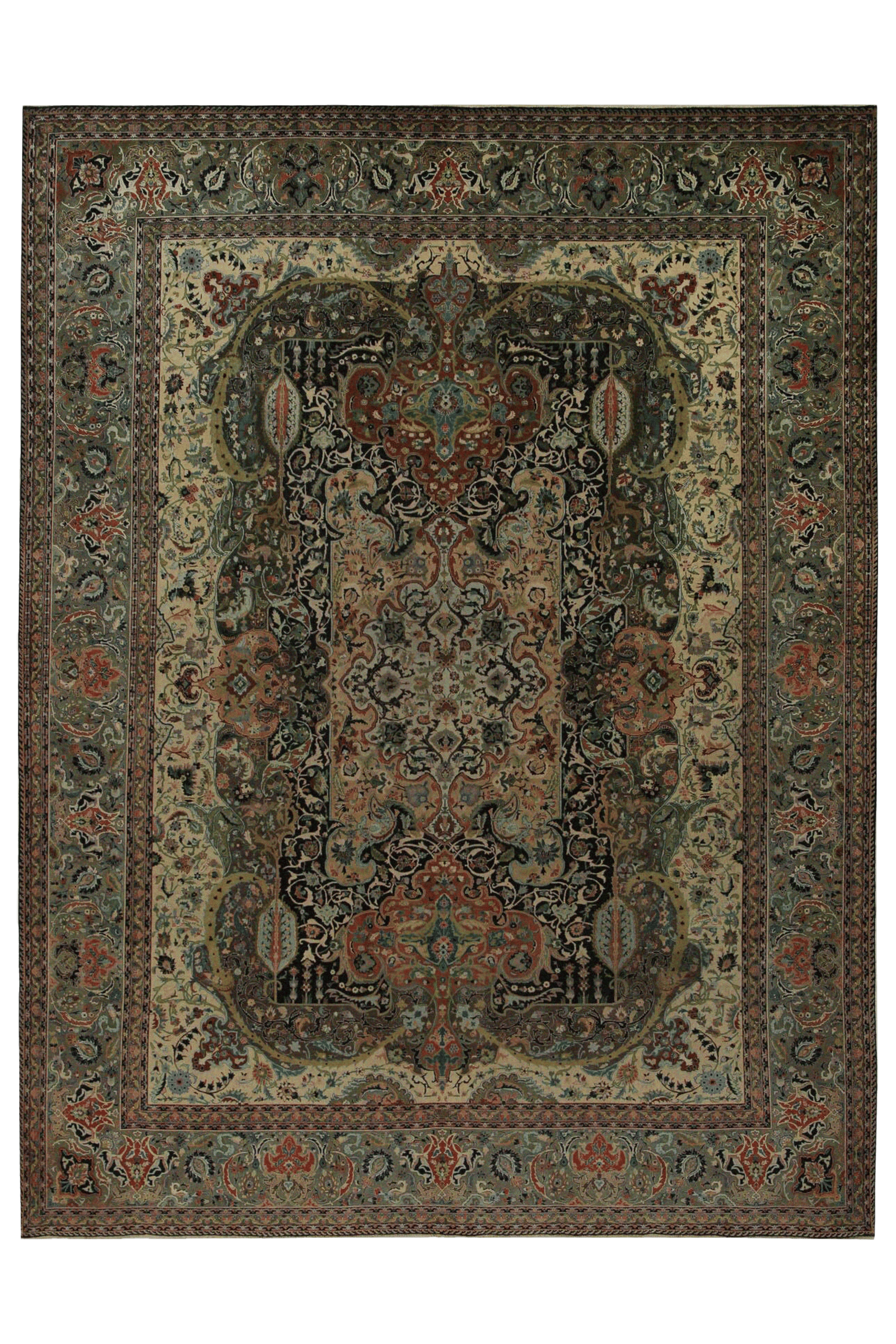 Antique Persian Traditional Rug 97244