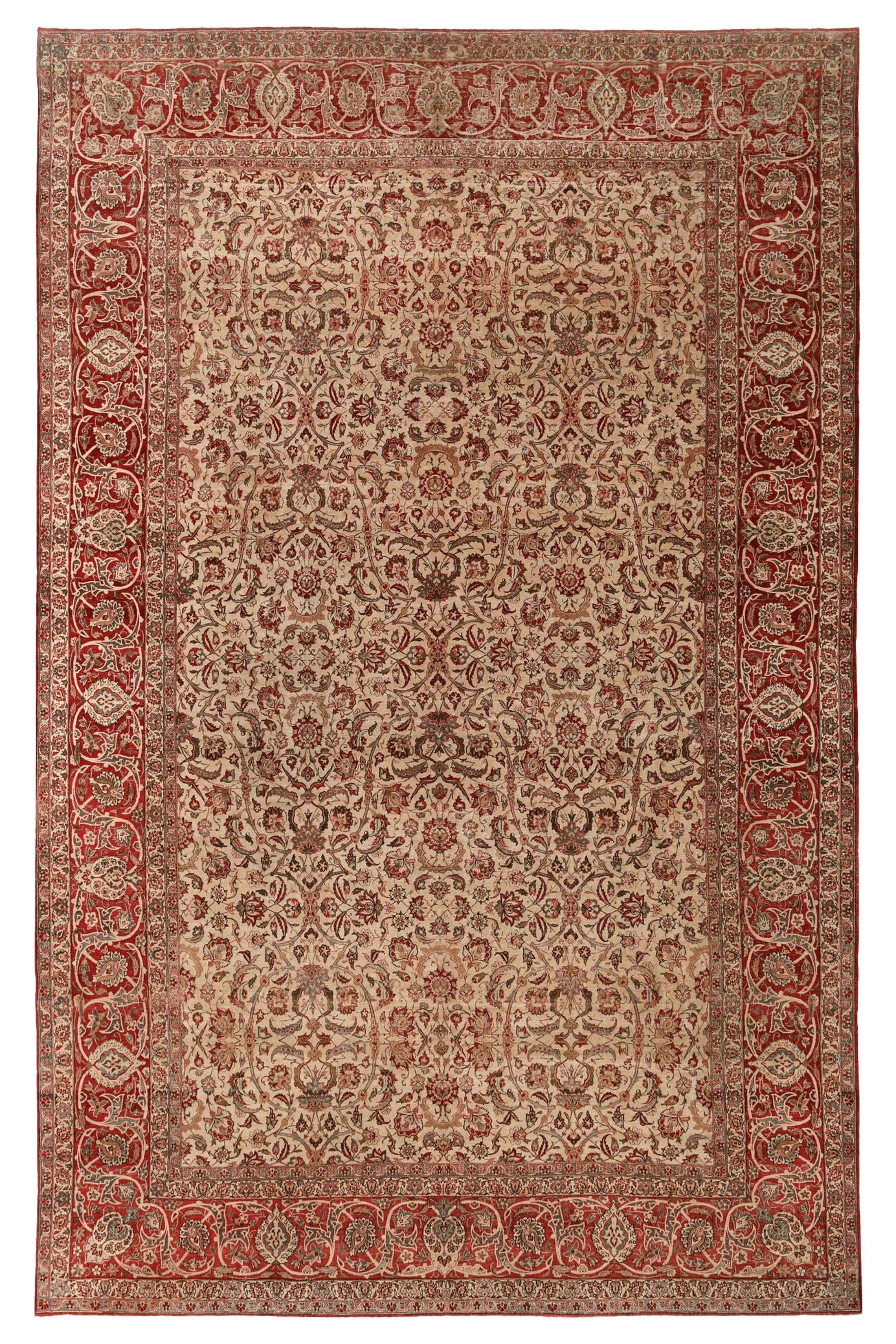 Persian Isfahan Traditional Rug 97245