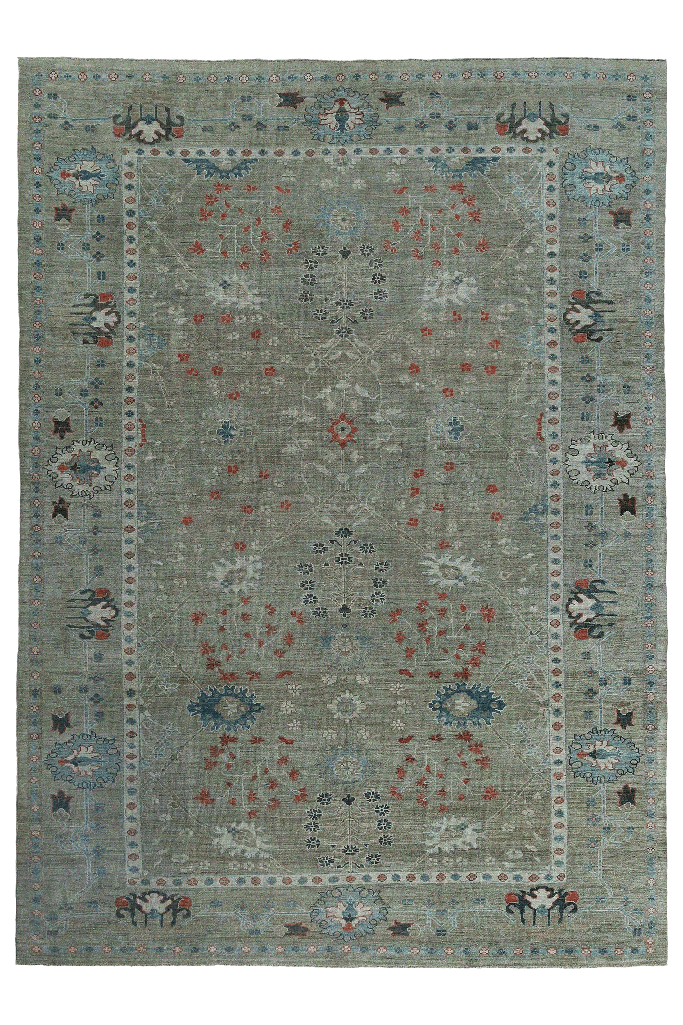 Turkey Sultanabad Tribal Rug 97253