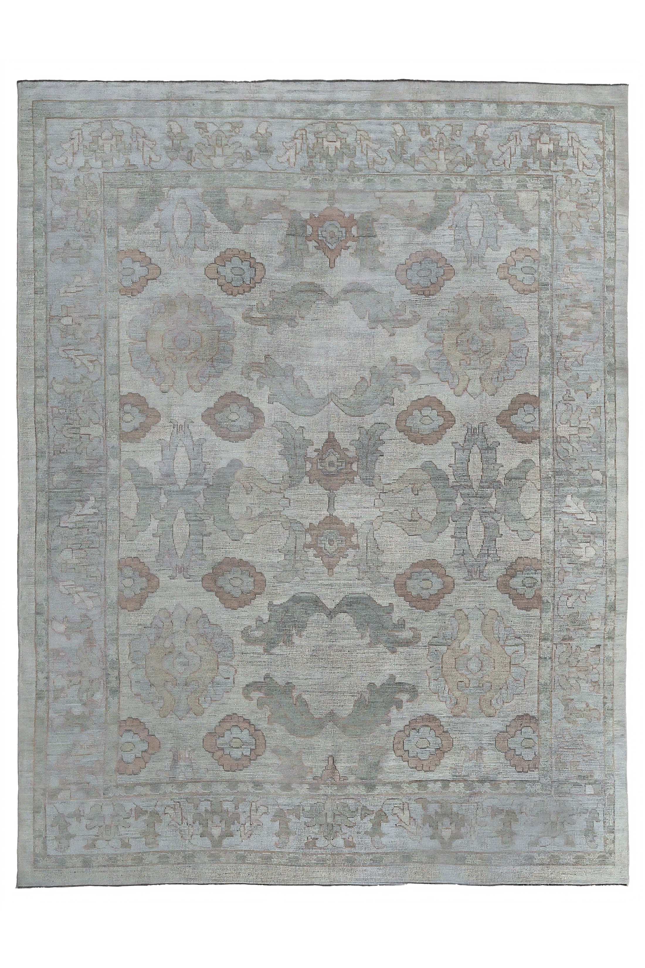 Turkey Oushak Tribal Rug 97266