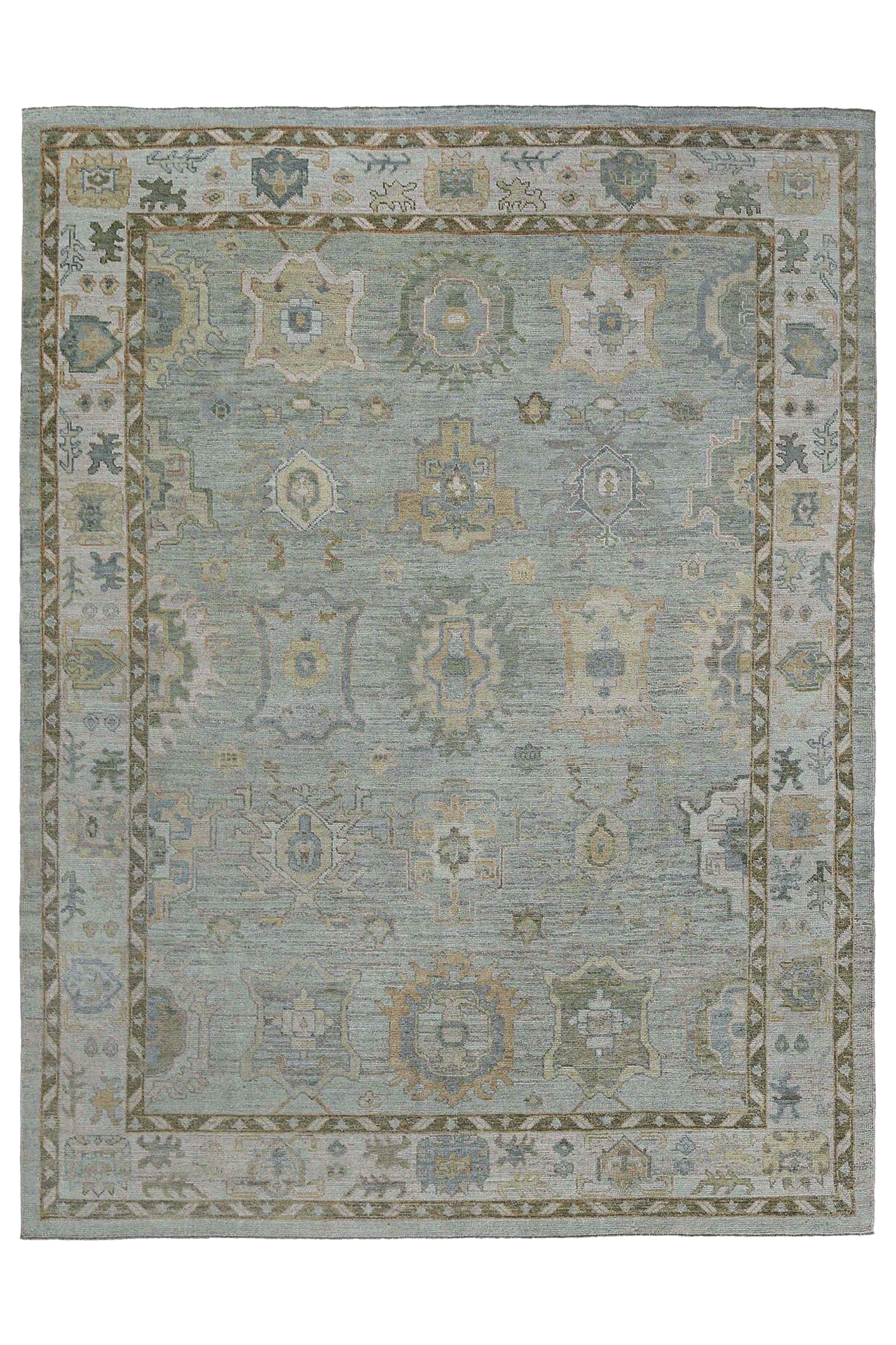 Turkey Oushak Tribal Rug 97272