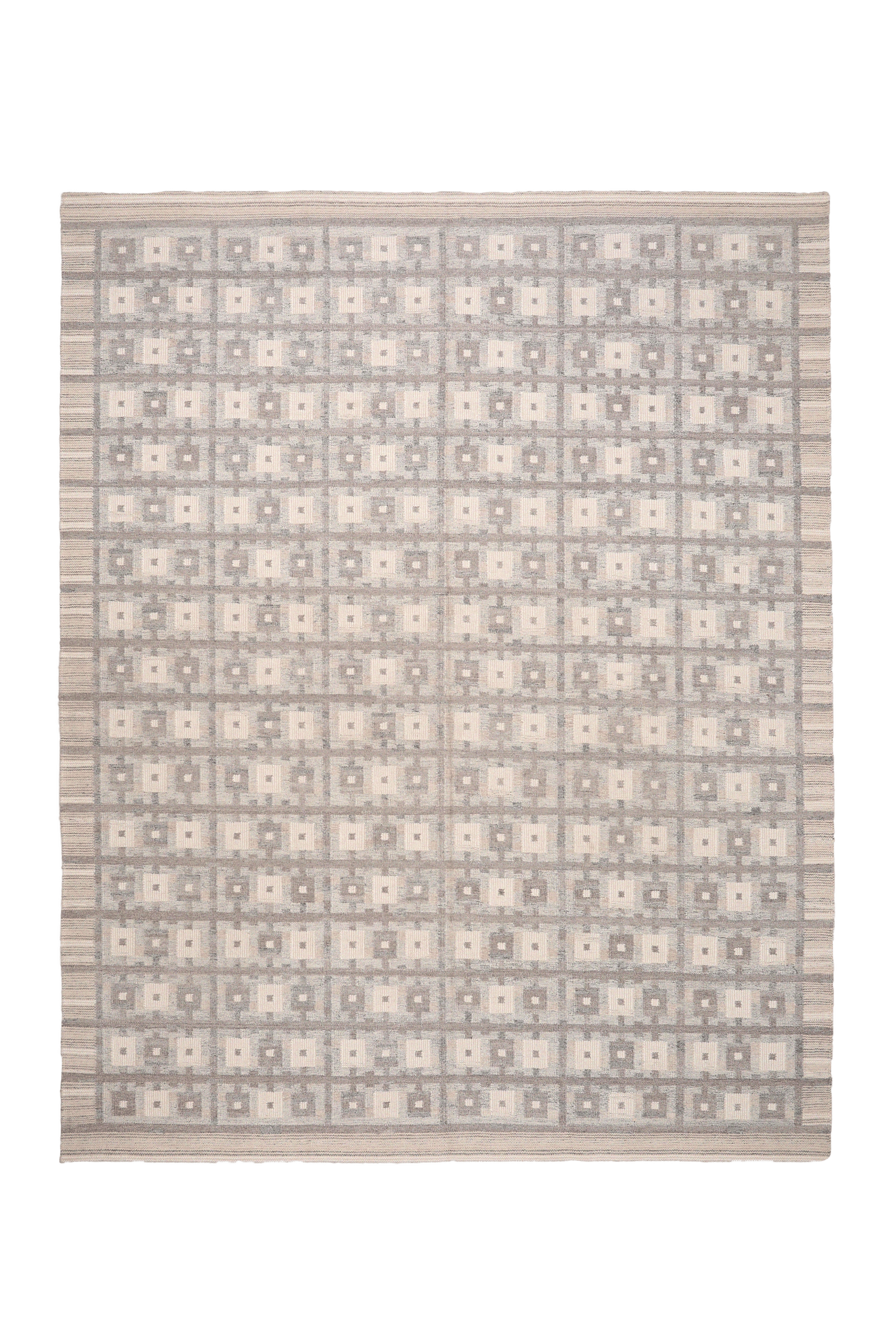 Antique Sweden Scandinavia Transitional Rug 97362