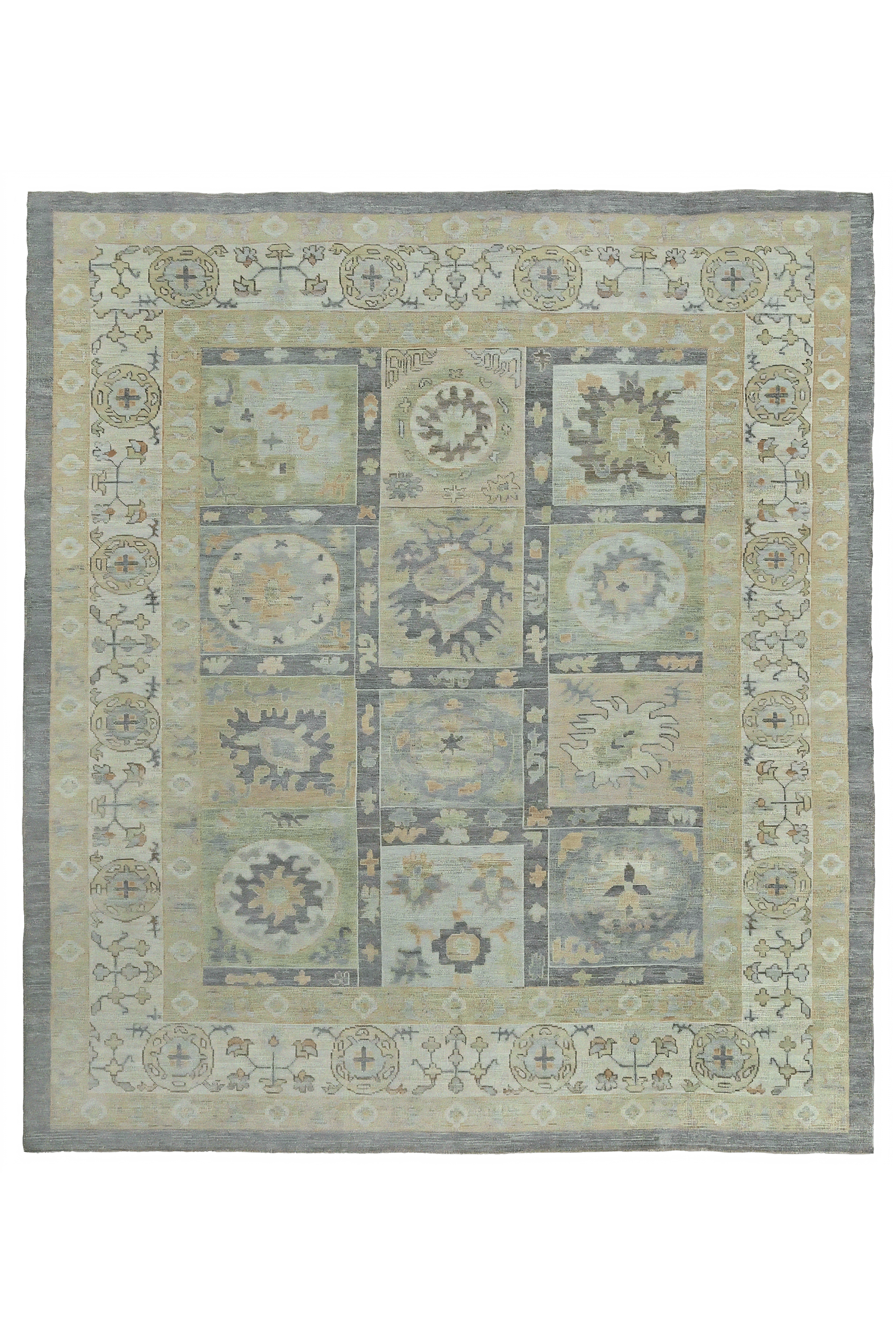 Turkey Oushak Tribal Rug 97380