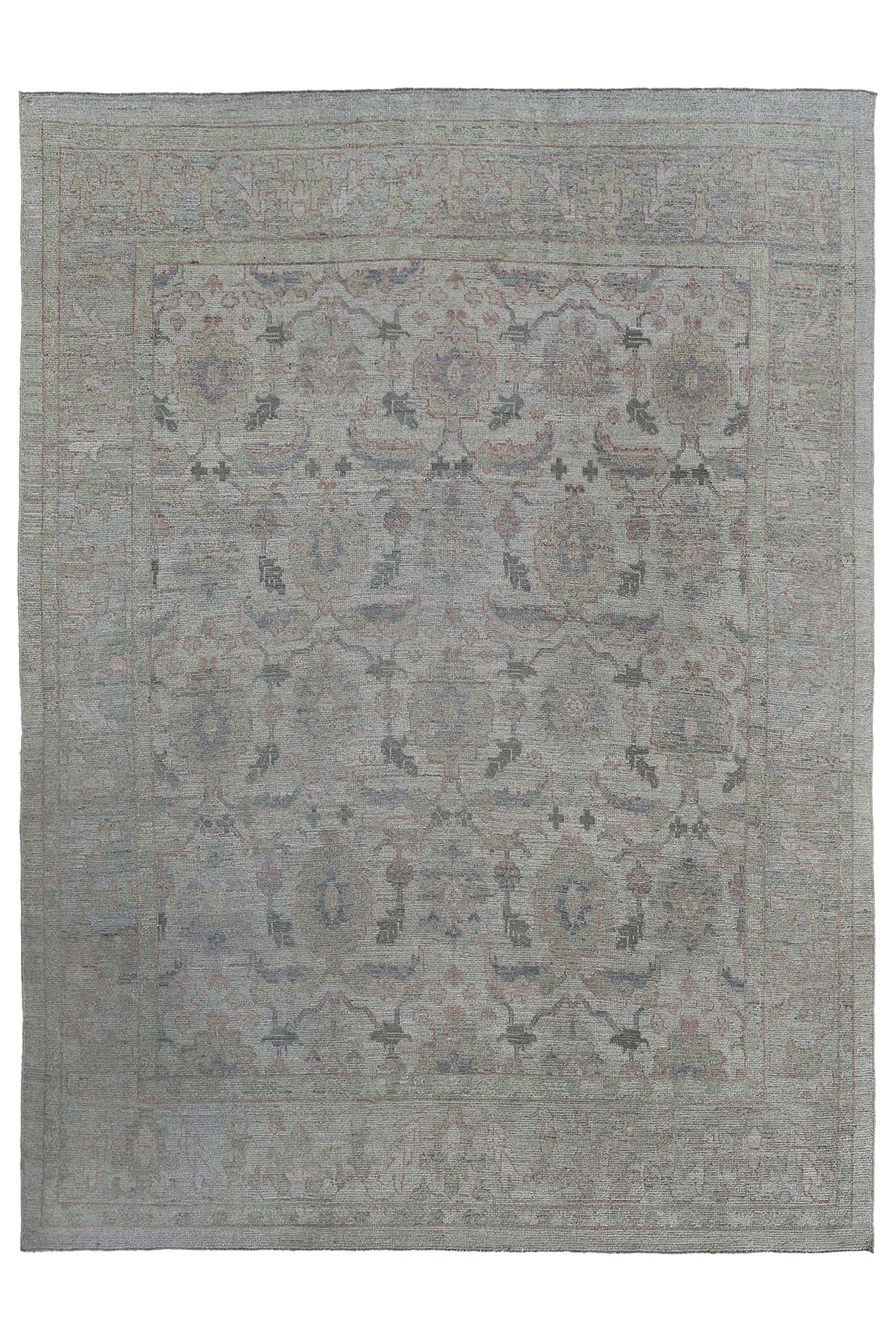 Turkey Oushak Tribal Rug 97496