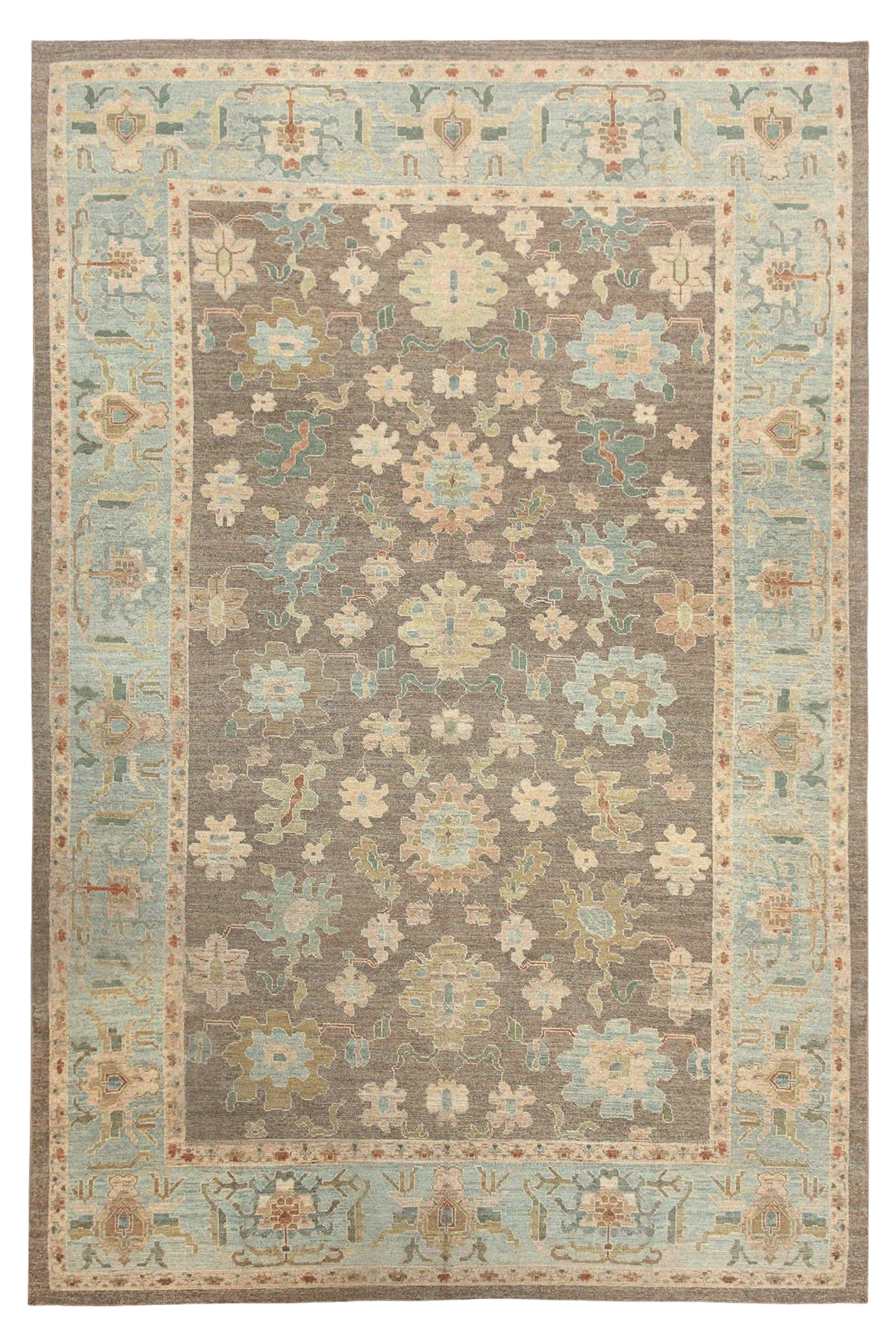 Antique Turkey Oushak Tribal Rug 97514