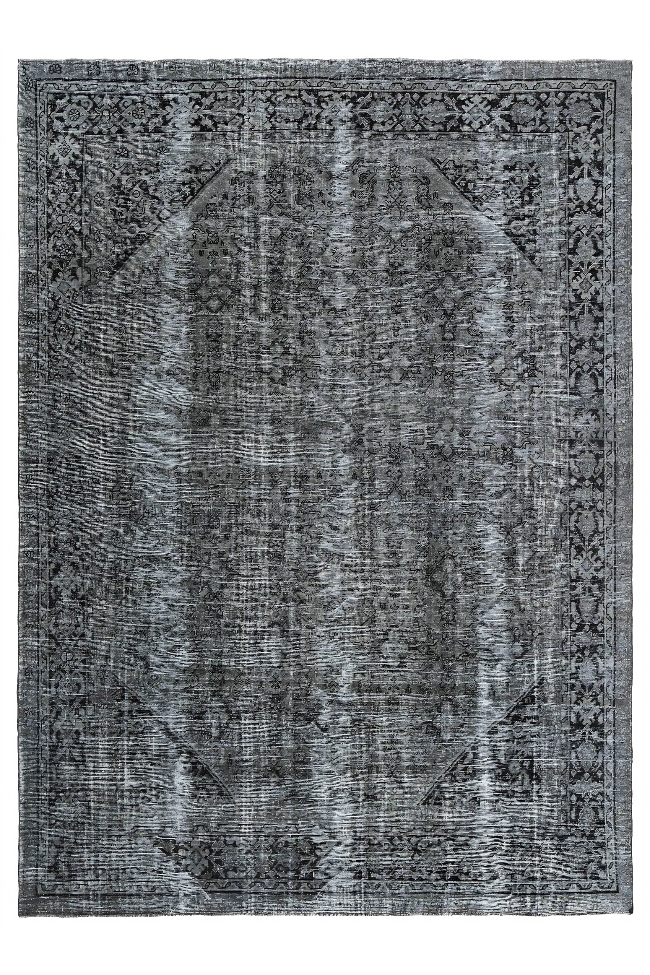 Antique Persian Mahal Traditional Rug 97588