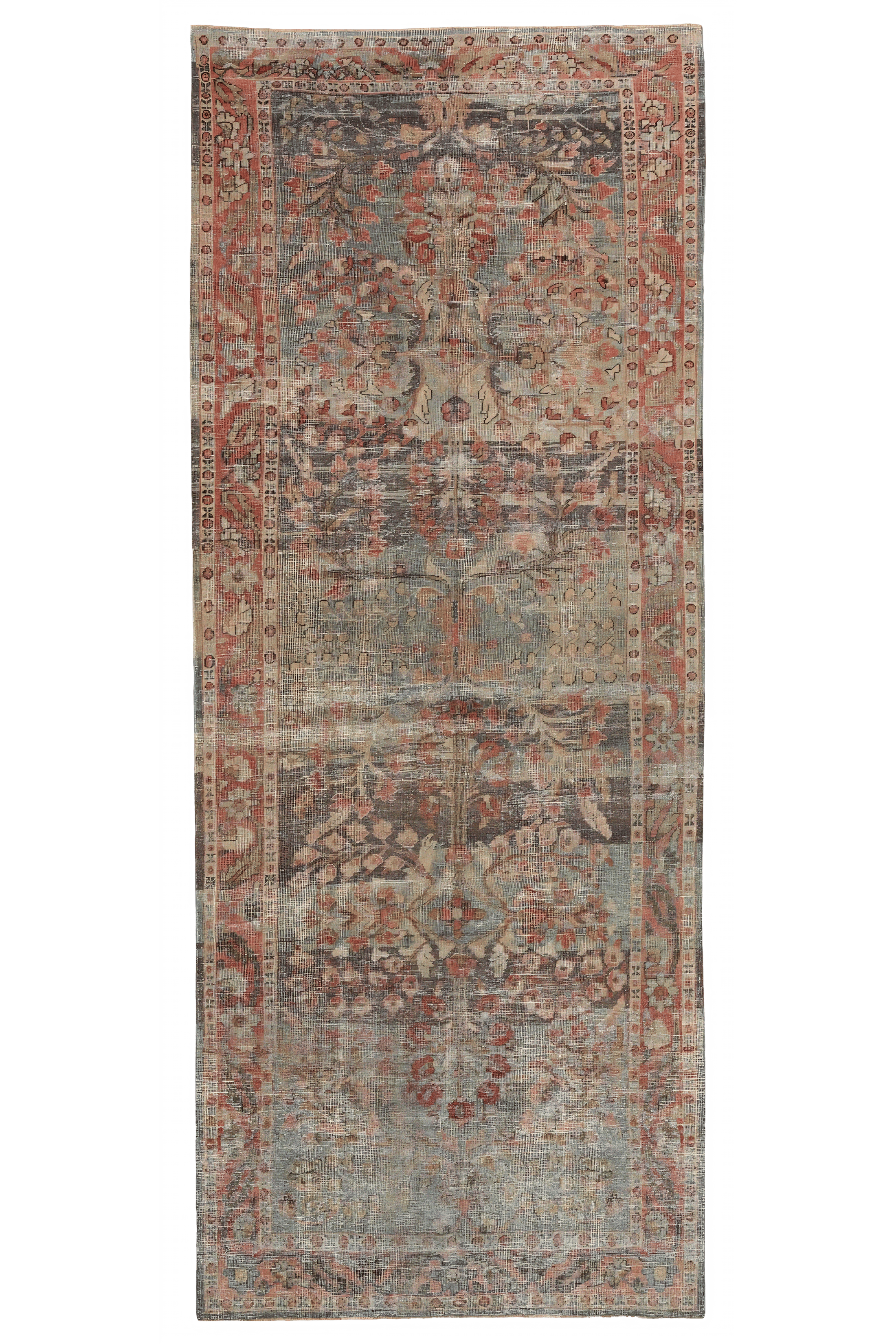 Antique Persian Mahal Traditional Rug 97716