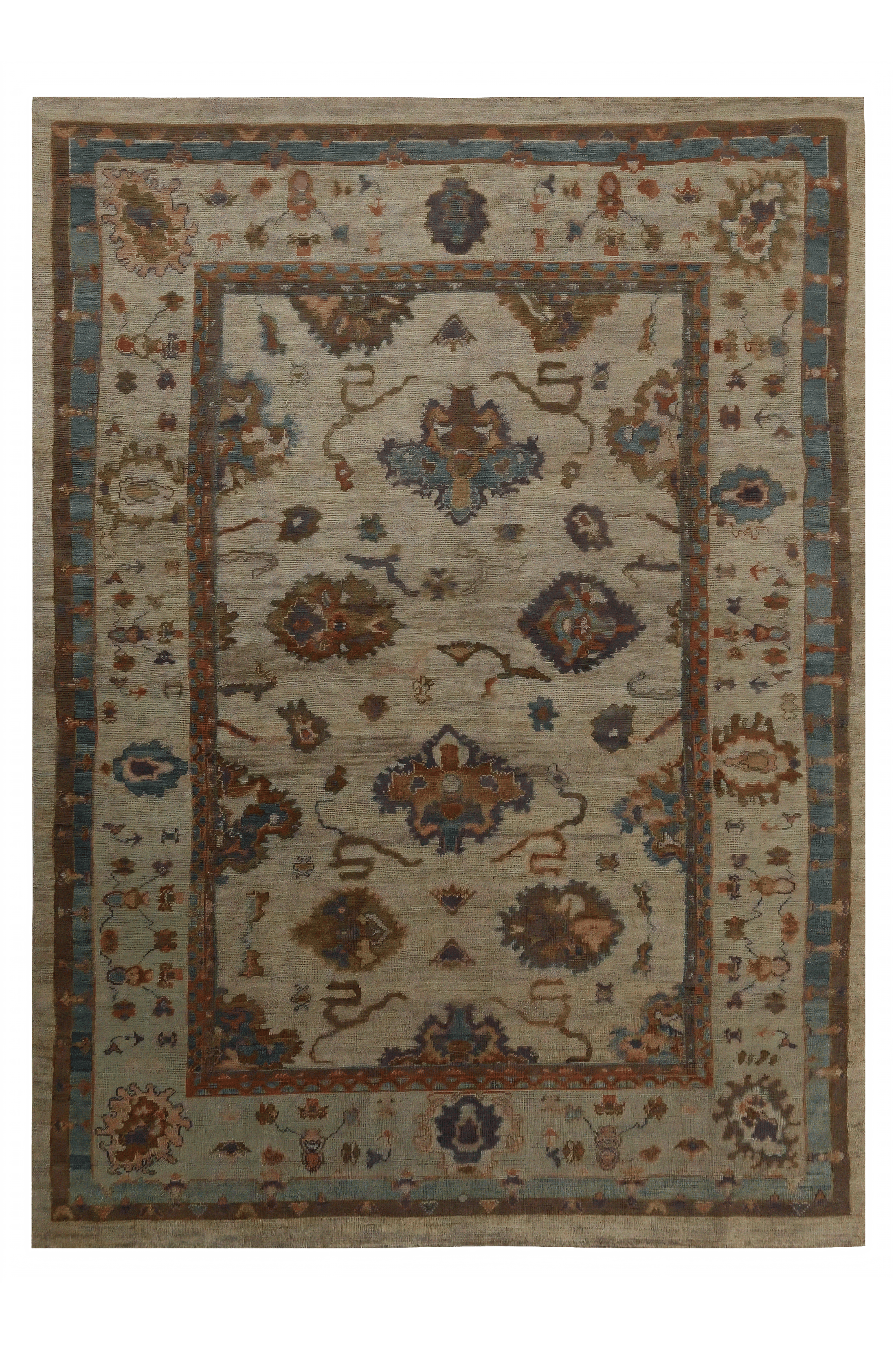 Turkey Oushak Traditional Rug 98093
