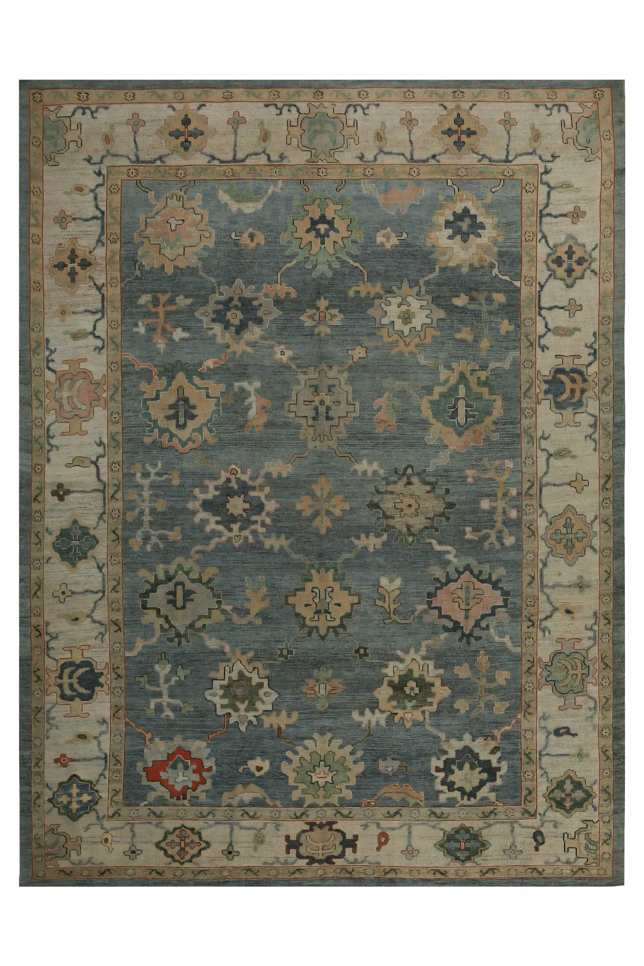 Turkey Oushak Traditional Rug 98105
