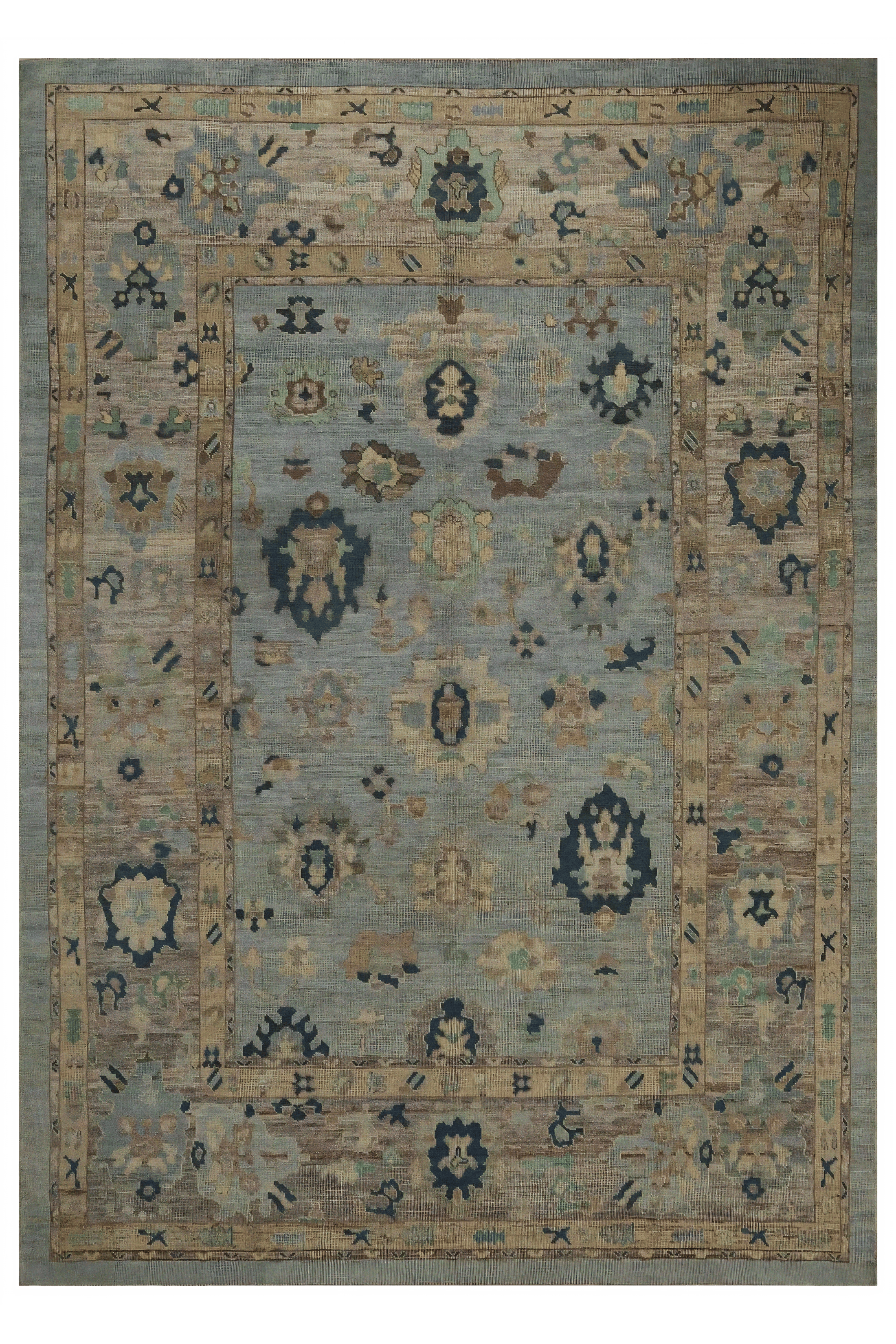Turkey Oushak Traditional Rug 98106