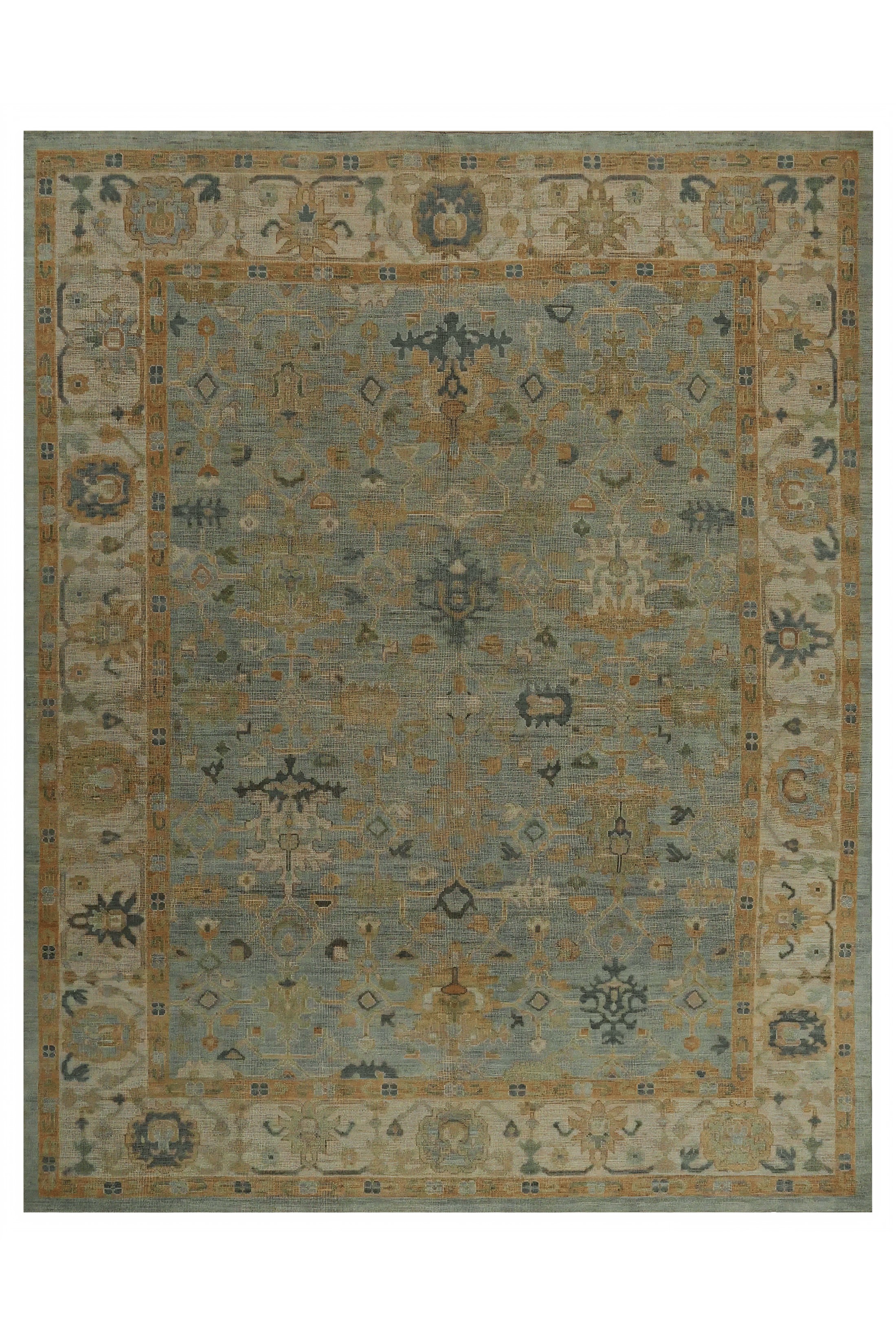 Turkey Oushak Traditional Rug 98114