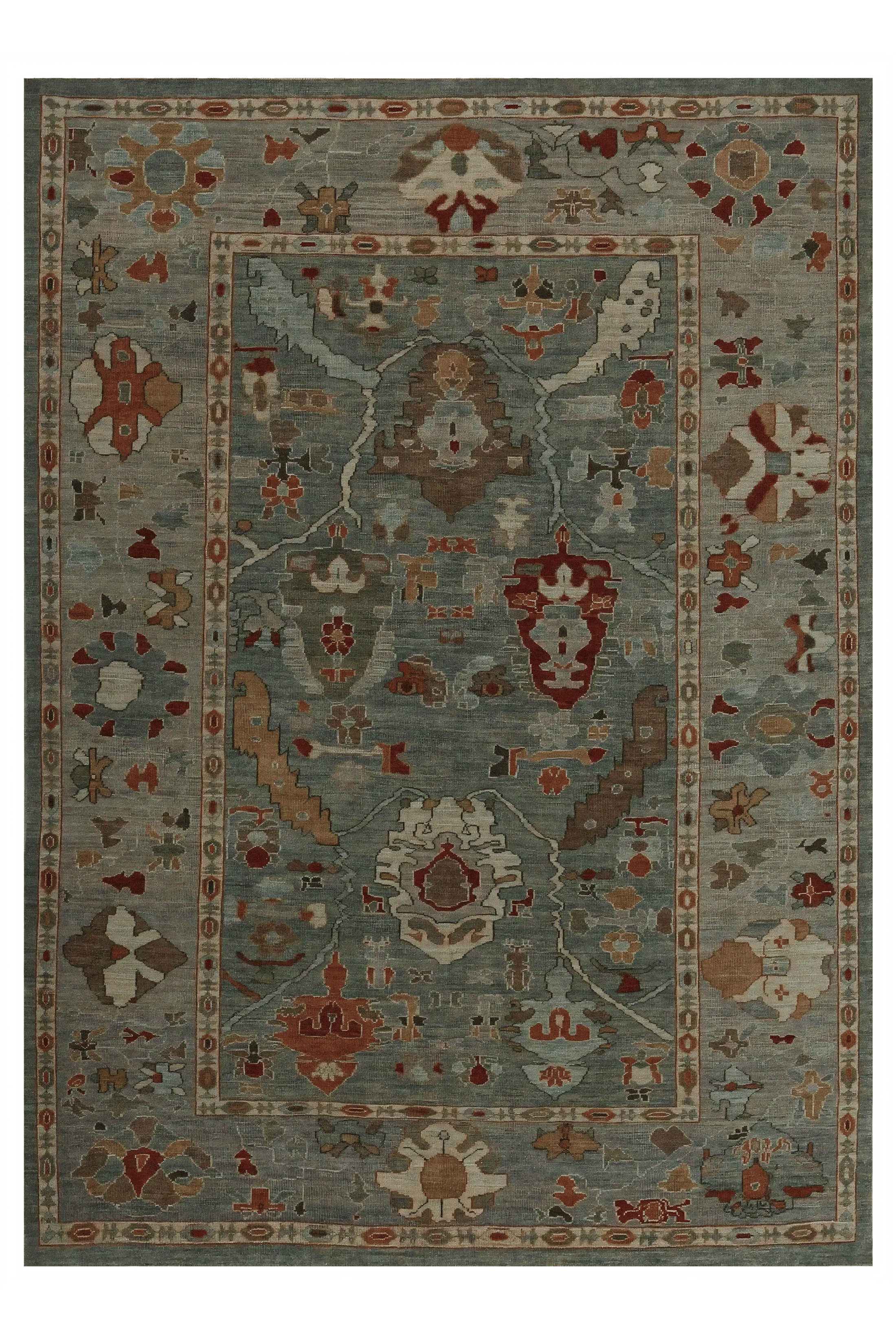 Turkey Sultanabad Traditional Rug 98120