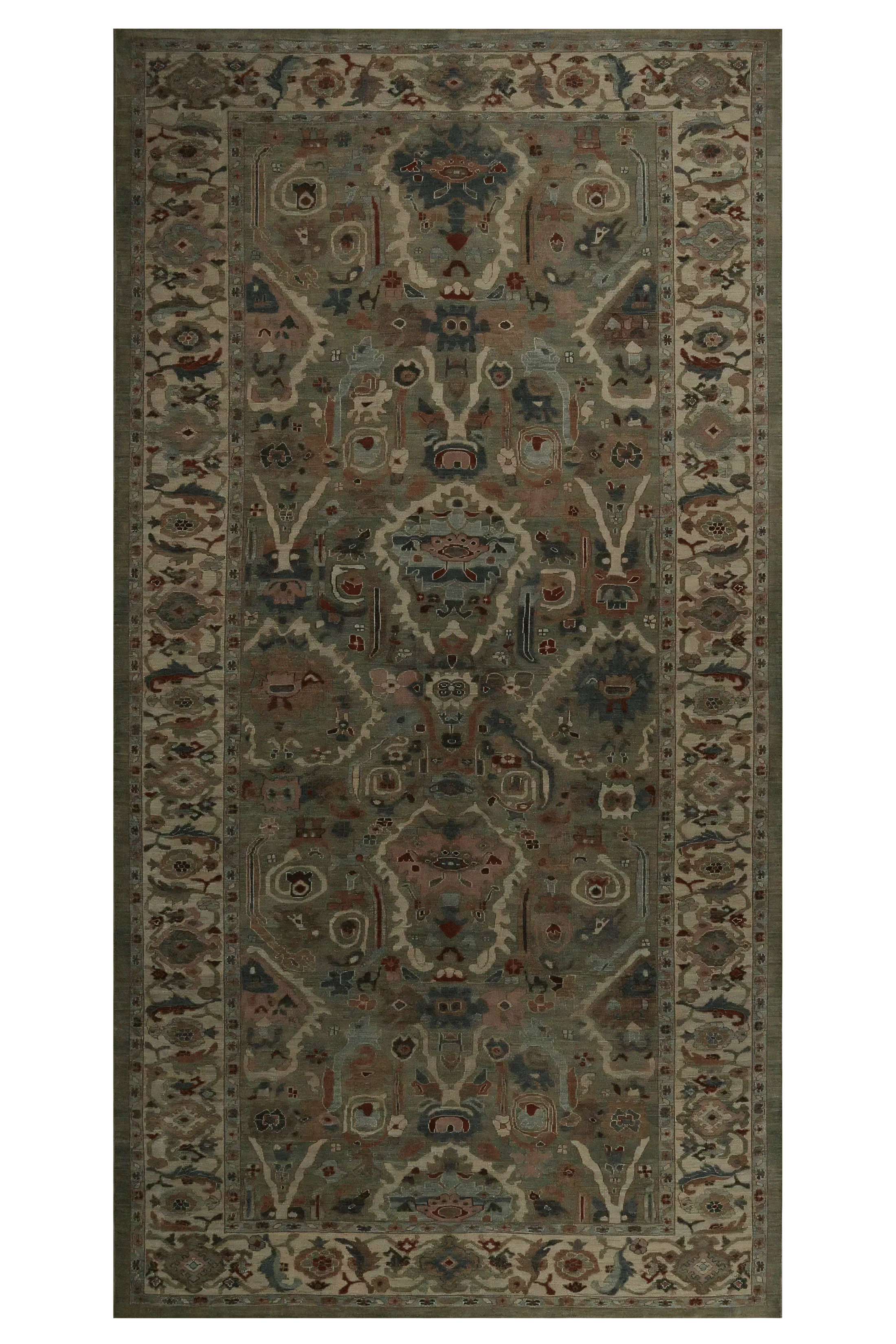 Turkey Sultanabad Traditional Rug 98143