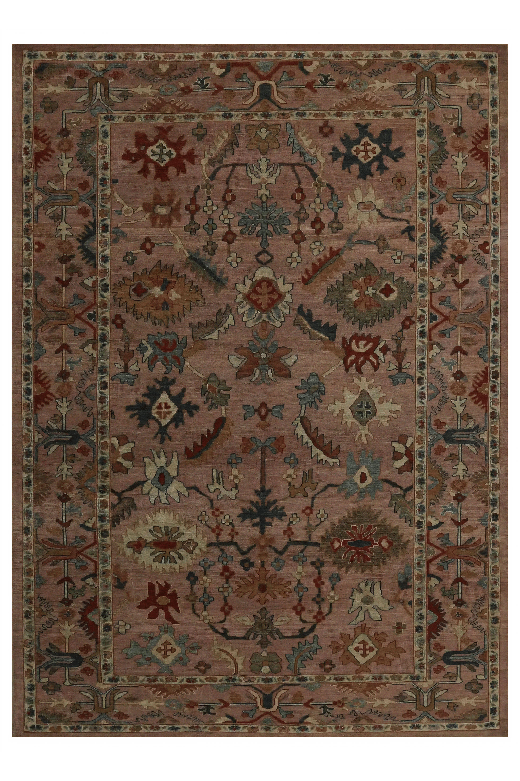 Turkey Sultanabad Traditional Rug 98159