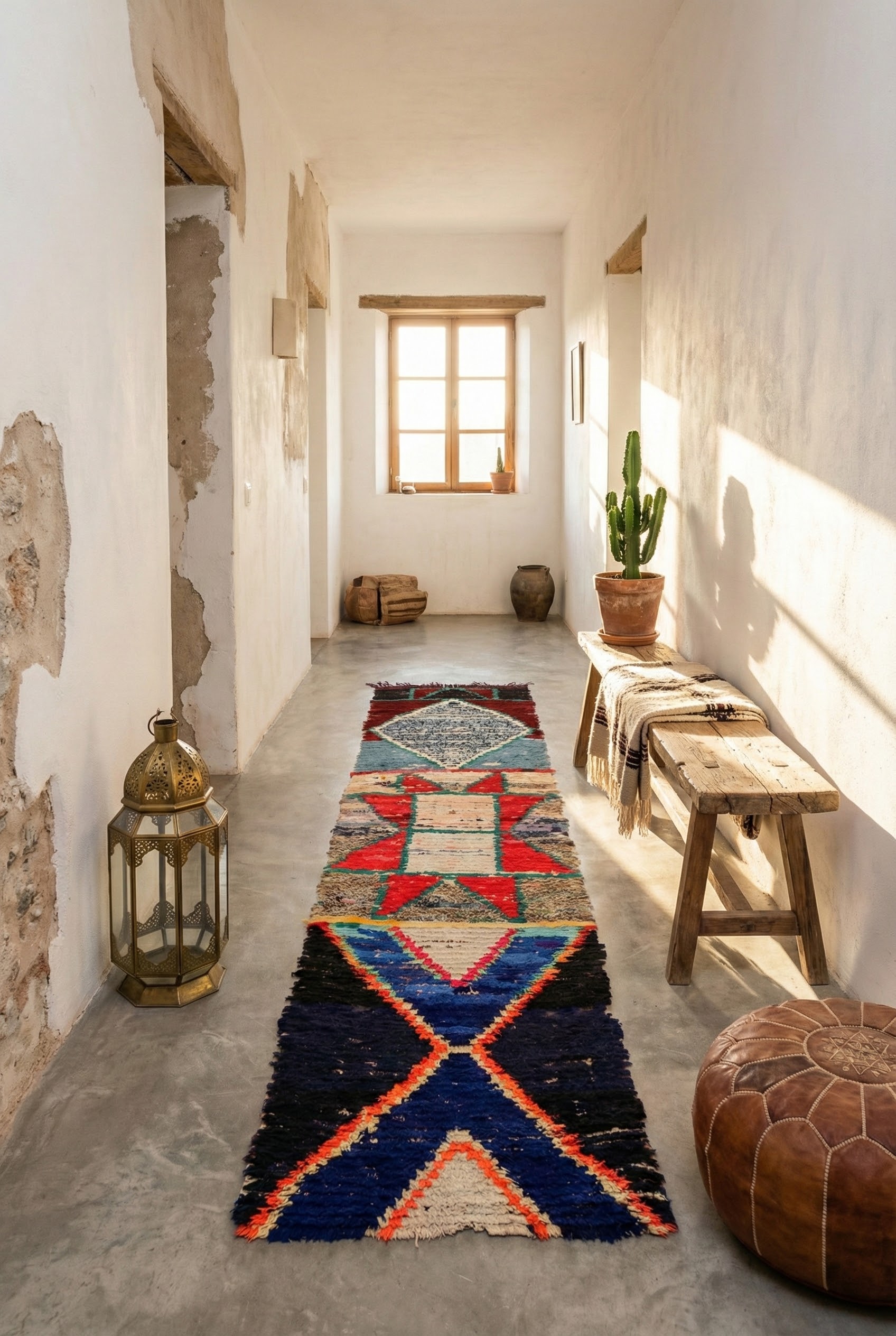 Moroccan Rugs Modern Tribal & Beni-Inspired Geometric Wool Rugs
